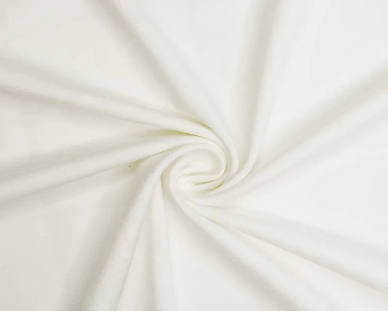 1.35M CREAM REMNANT PONTE ROMA JERSEY FABRIC