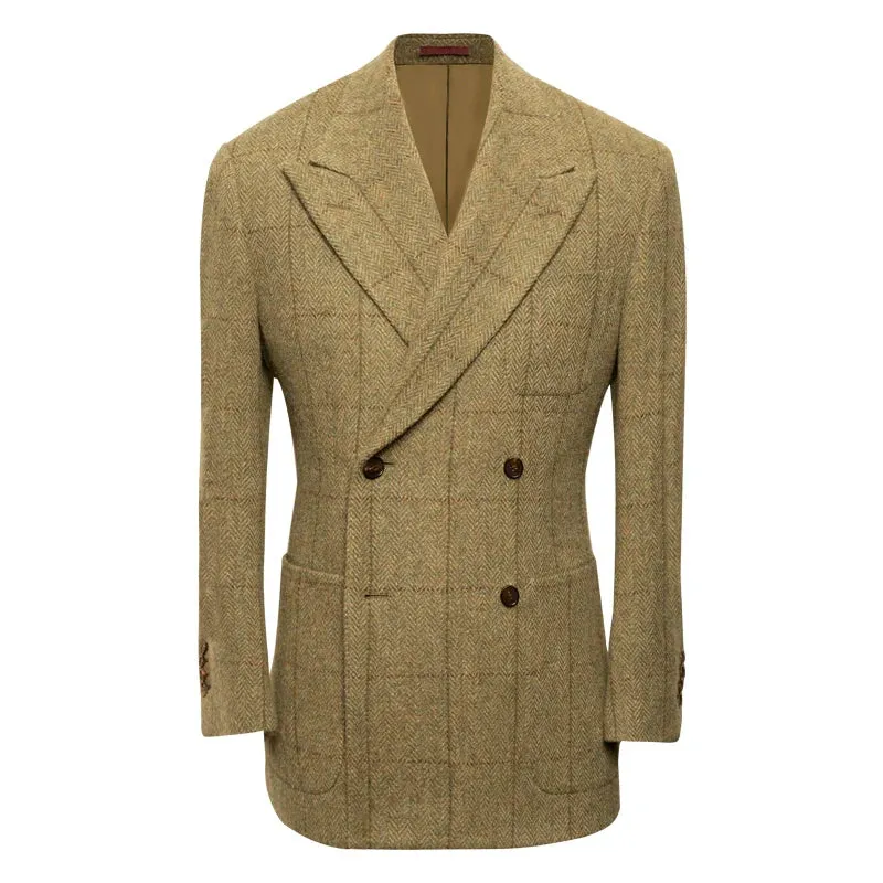 1930s Retro Double-Breasted Suit