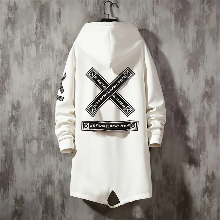 30 Pieces) Men Leisure Plus Size Winter Long Sleeve Zipper Hooded Topcoat