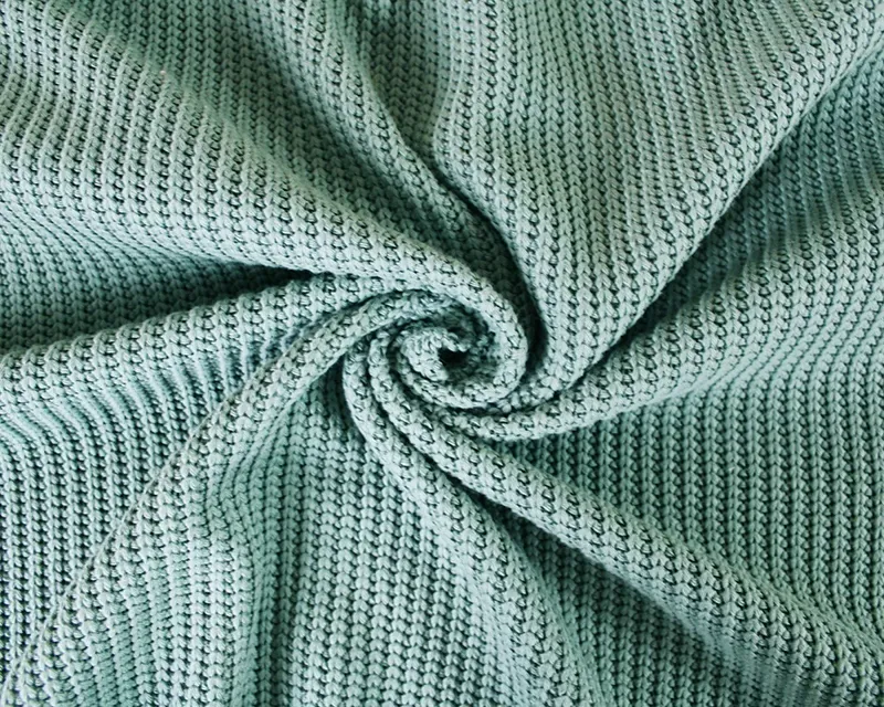 30CM CANDY FLOSS  REMNANT CHUNKY CABLE JUMPER KNIT FABRIC SALE