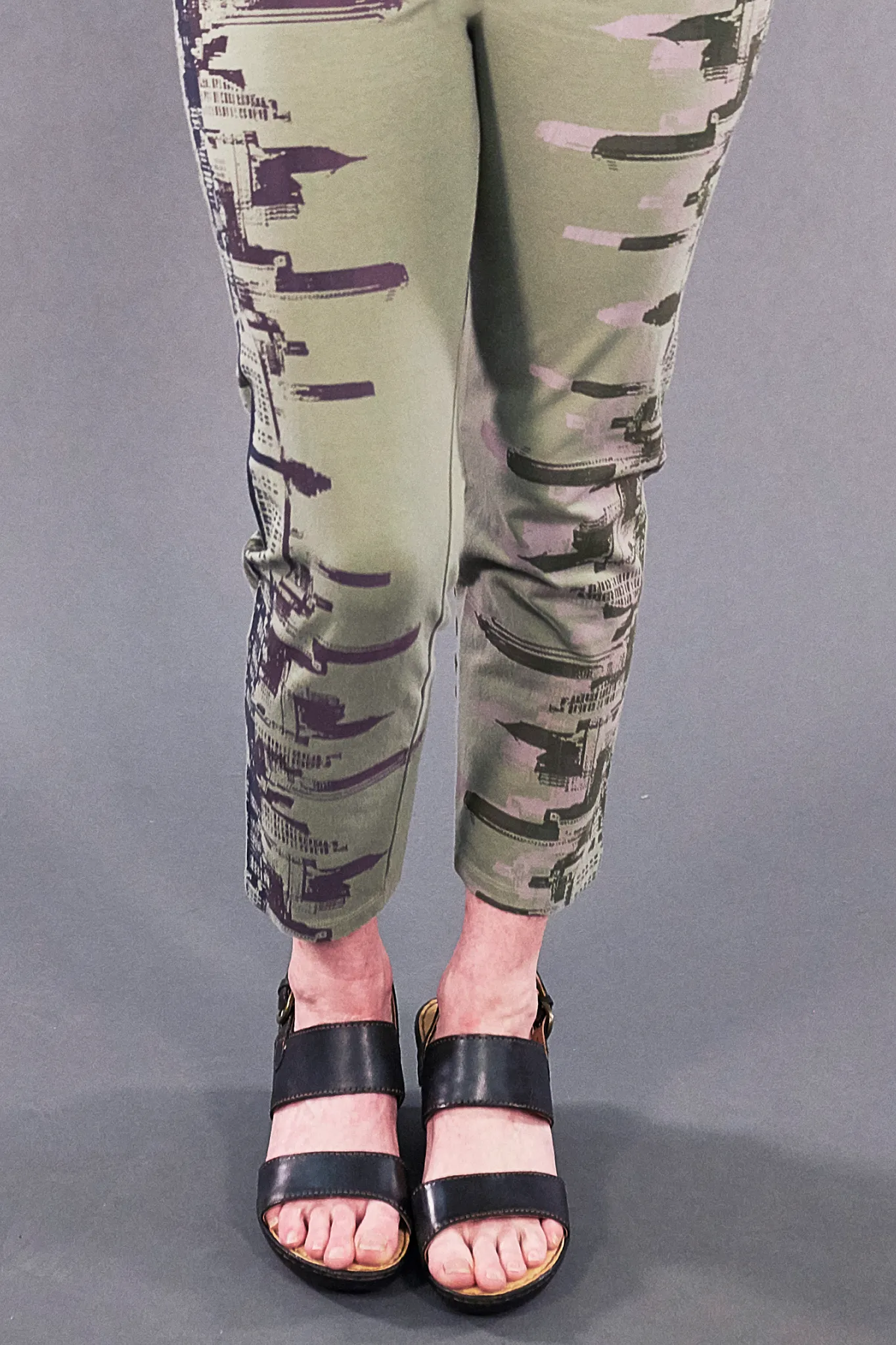 3167 Crop Legging Lichen-P