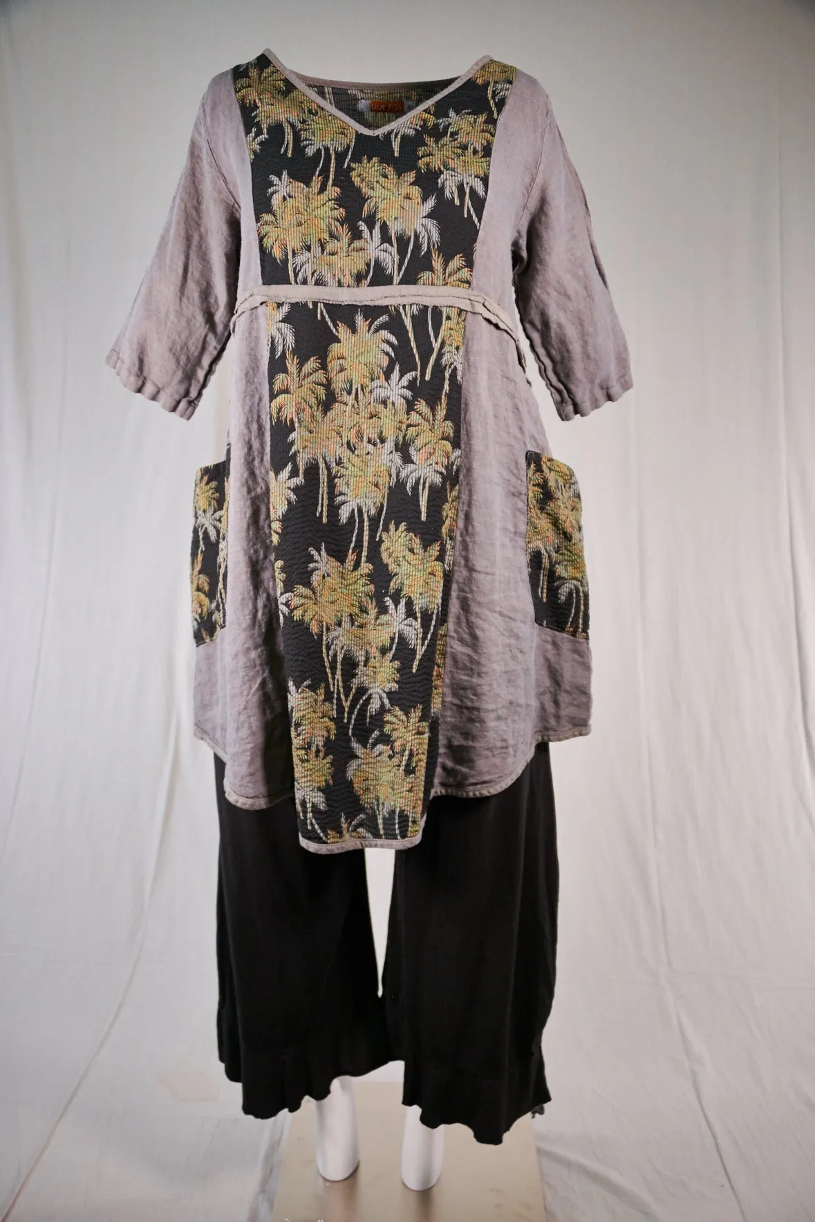 3300 Flounce Pant Black-U