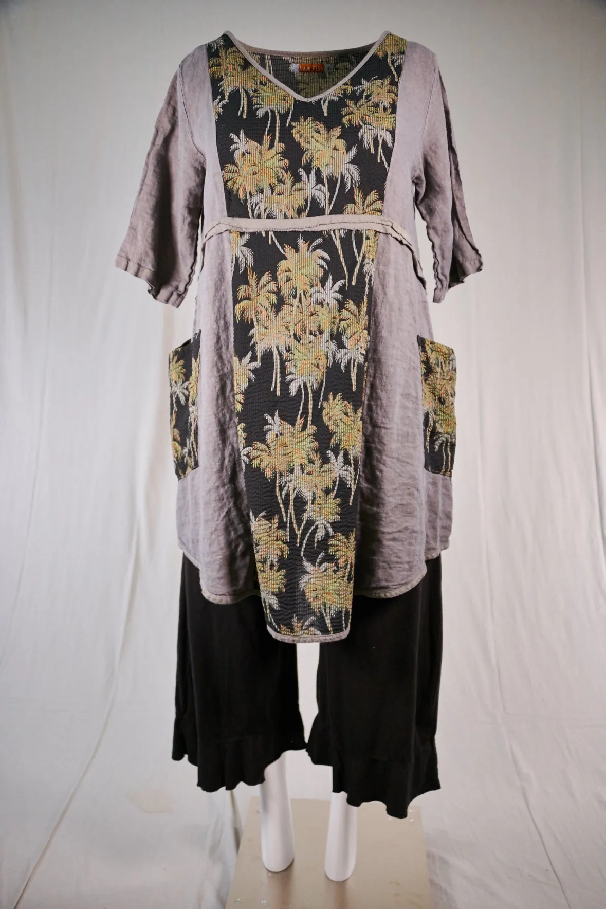 3300 Flounce Pant Black-U