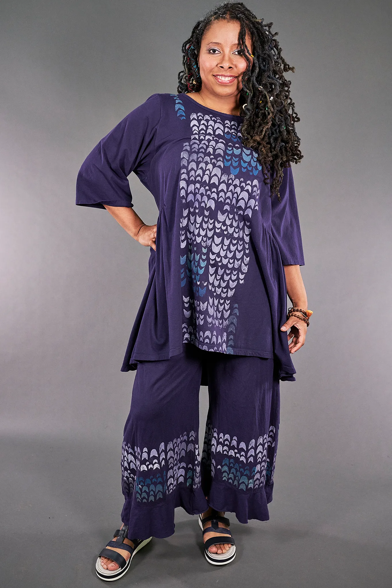 3300 Flounce Pant Ink-P