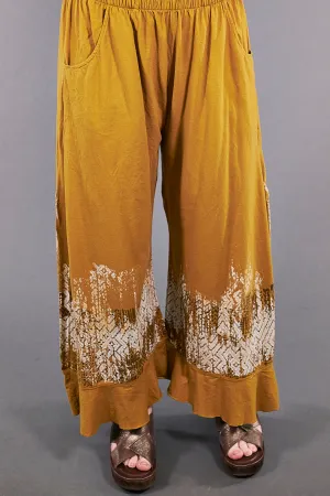 3300 Flounce Pant- Vintage Brass-P