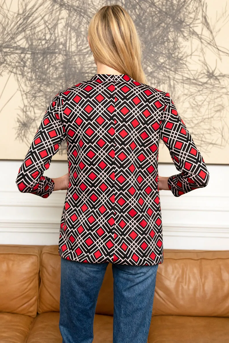 3/4 Sleeve Stretch Blazer