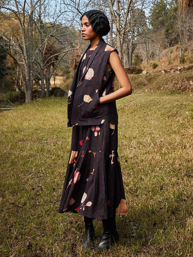 Abstract Bouquet Dress