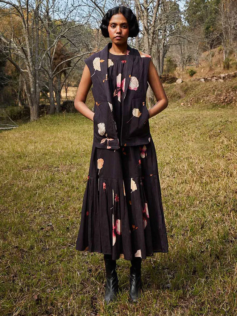 Abstract Bouquet Dress