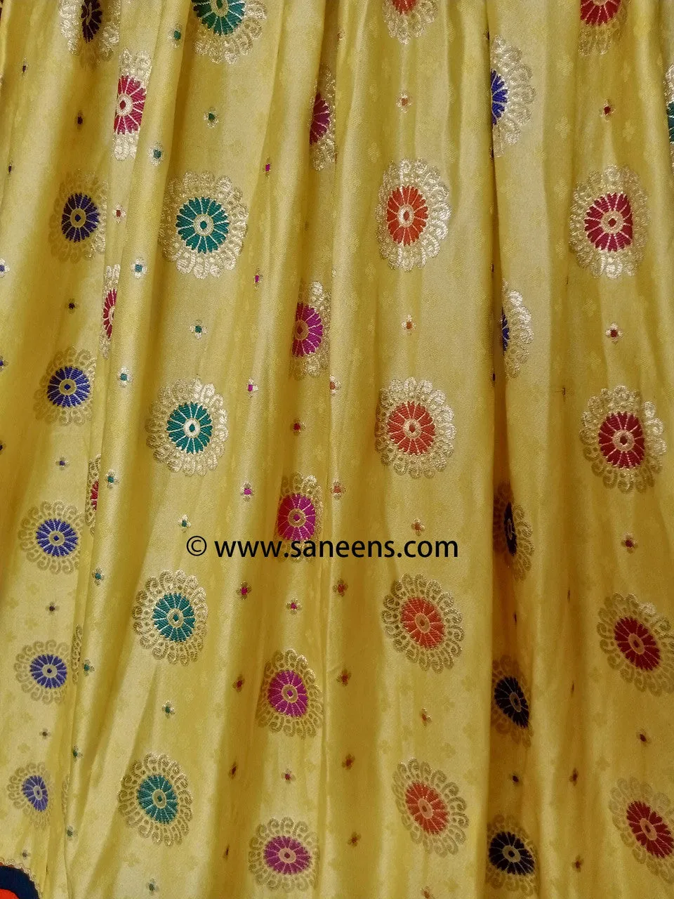 Afghan Girls Dress In Yellow Color