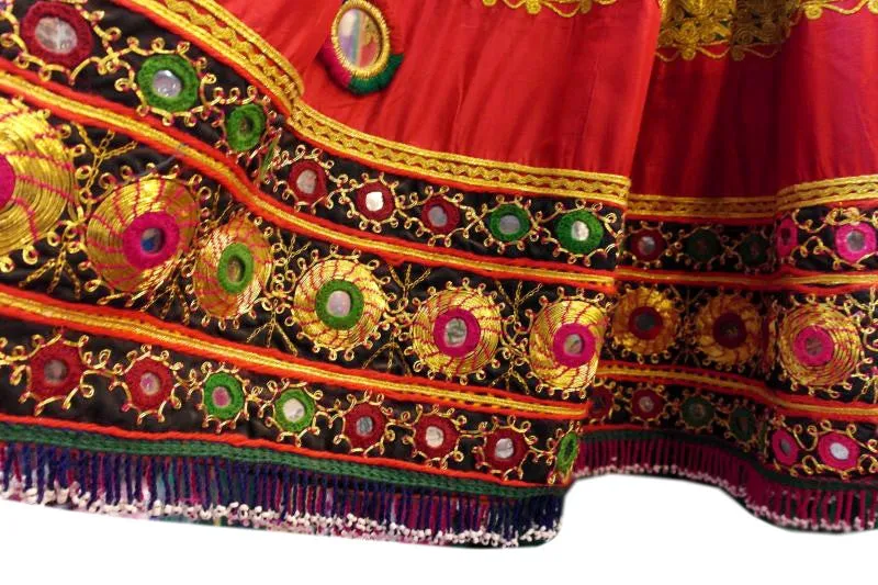 Afghan Persian Bridal Multicolor Dress