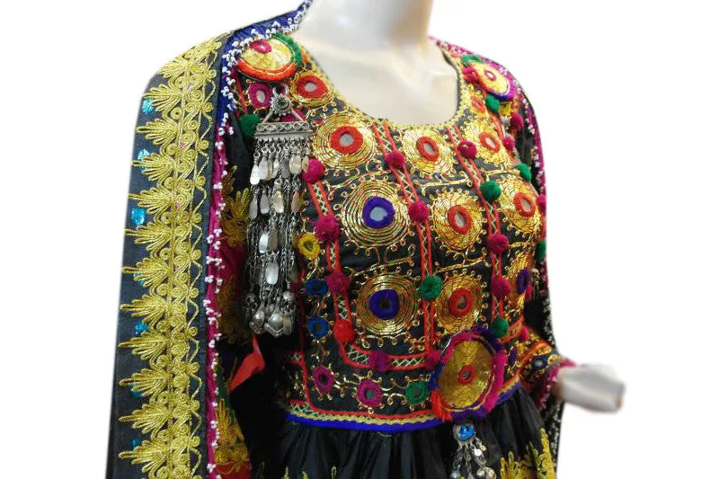 Afghan Persian Bridal Multicolor Dress