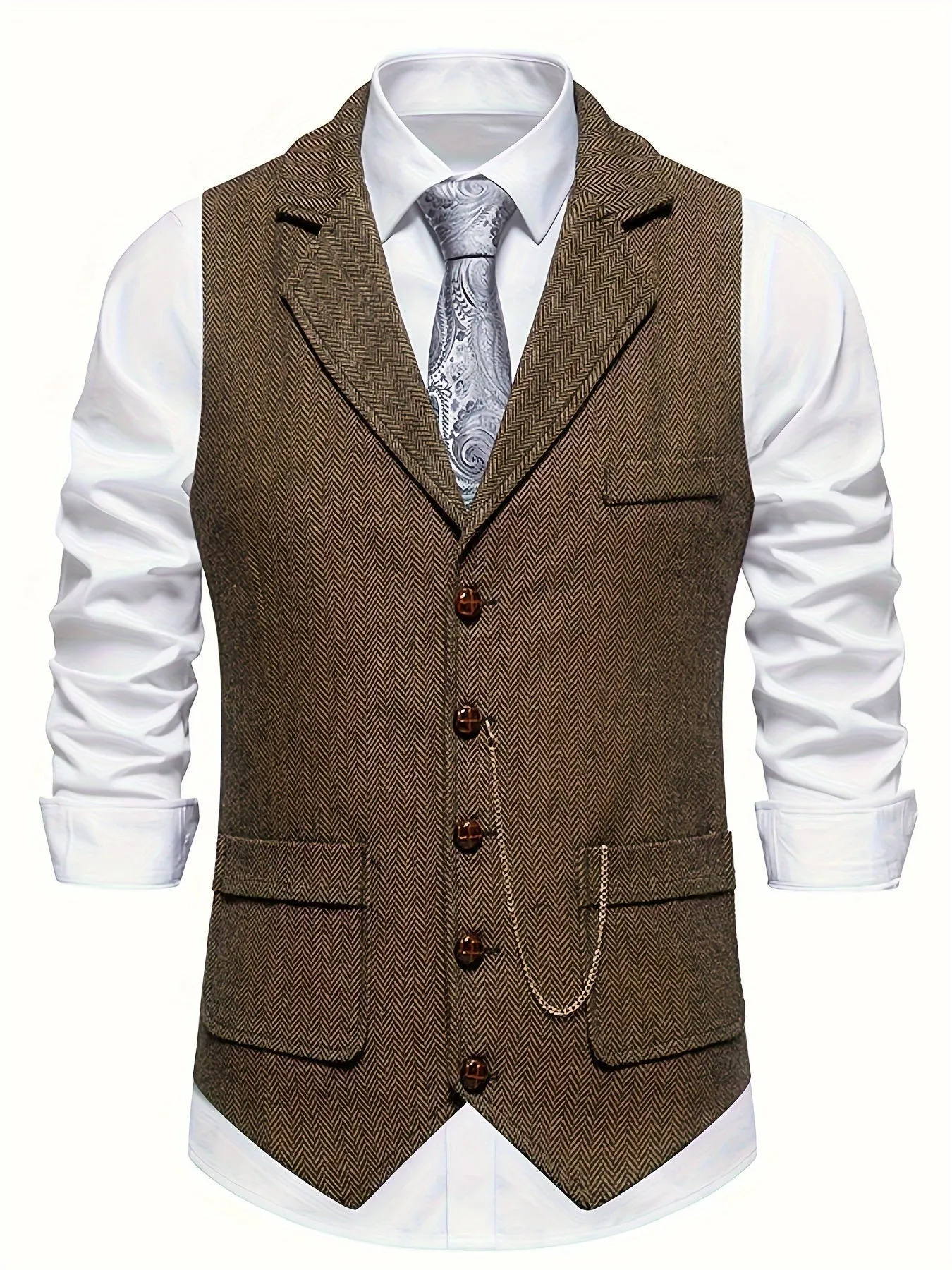 Alistair - Men's No-Sleeve Blazer