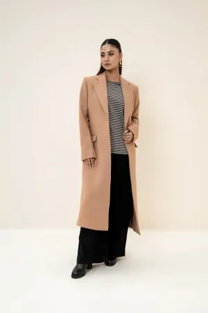 Amelie Long Coat camel