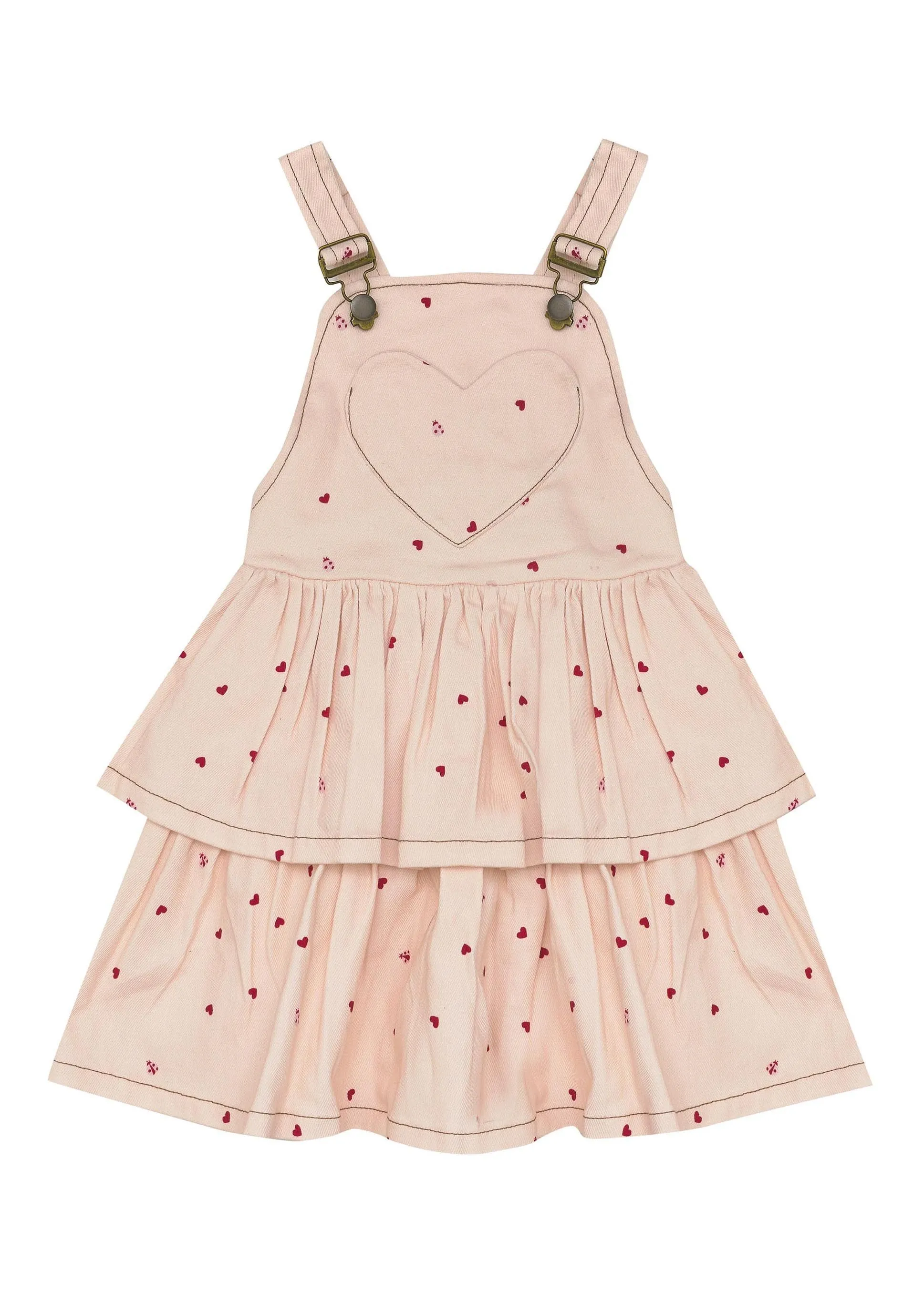 Annabelle Pinny baby-Piggy Pink Love Bug | Pearson & Pearson