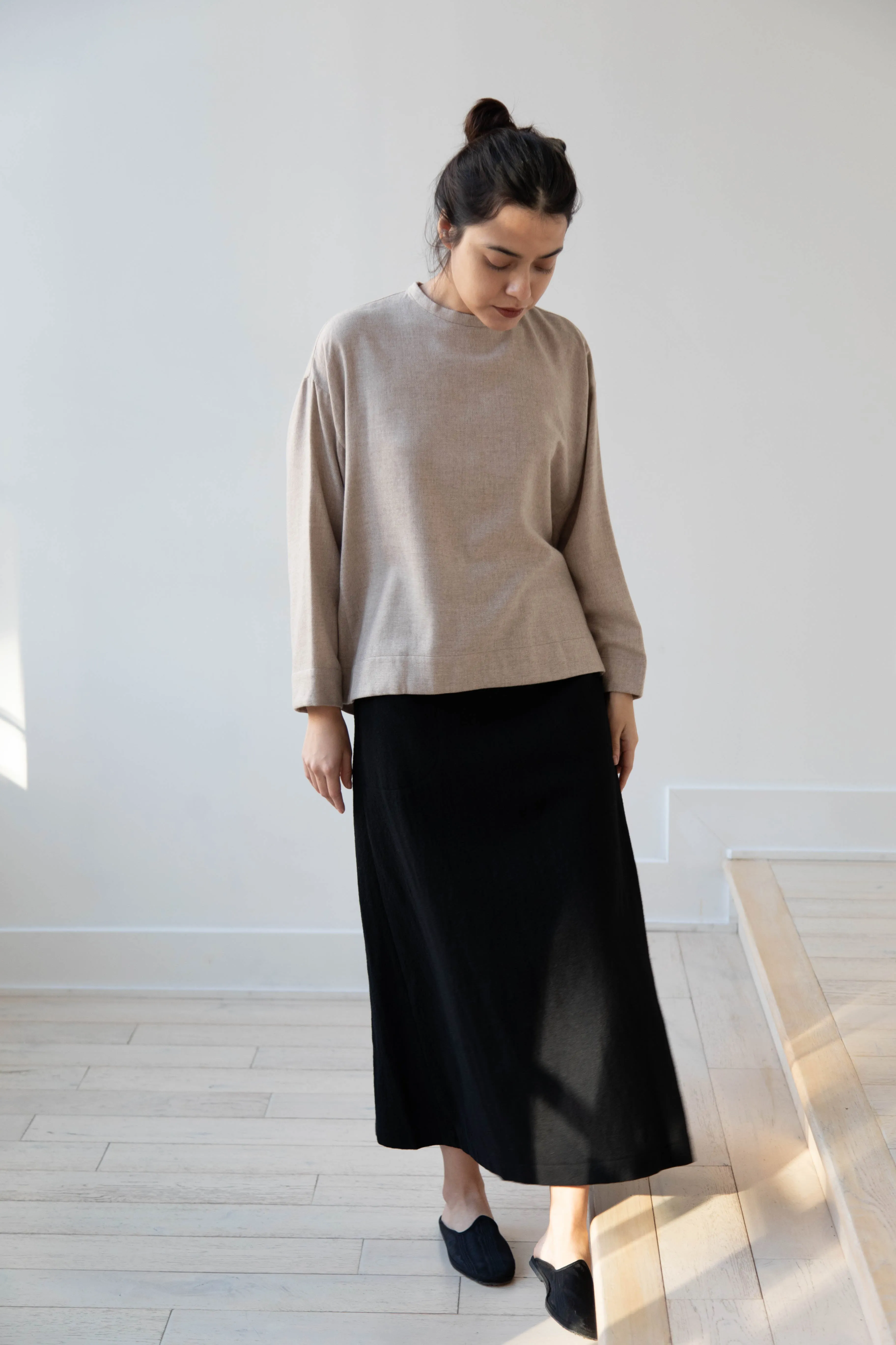 Arts & Science Flared Skirt in Wool