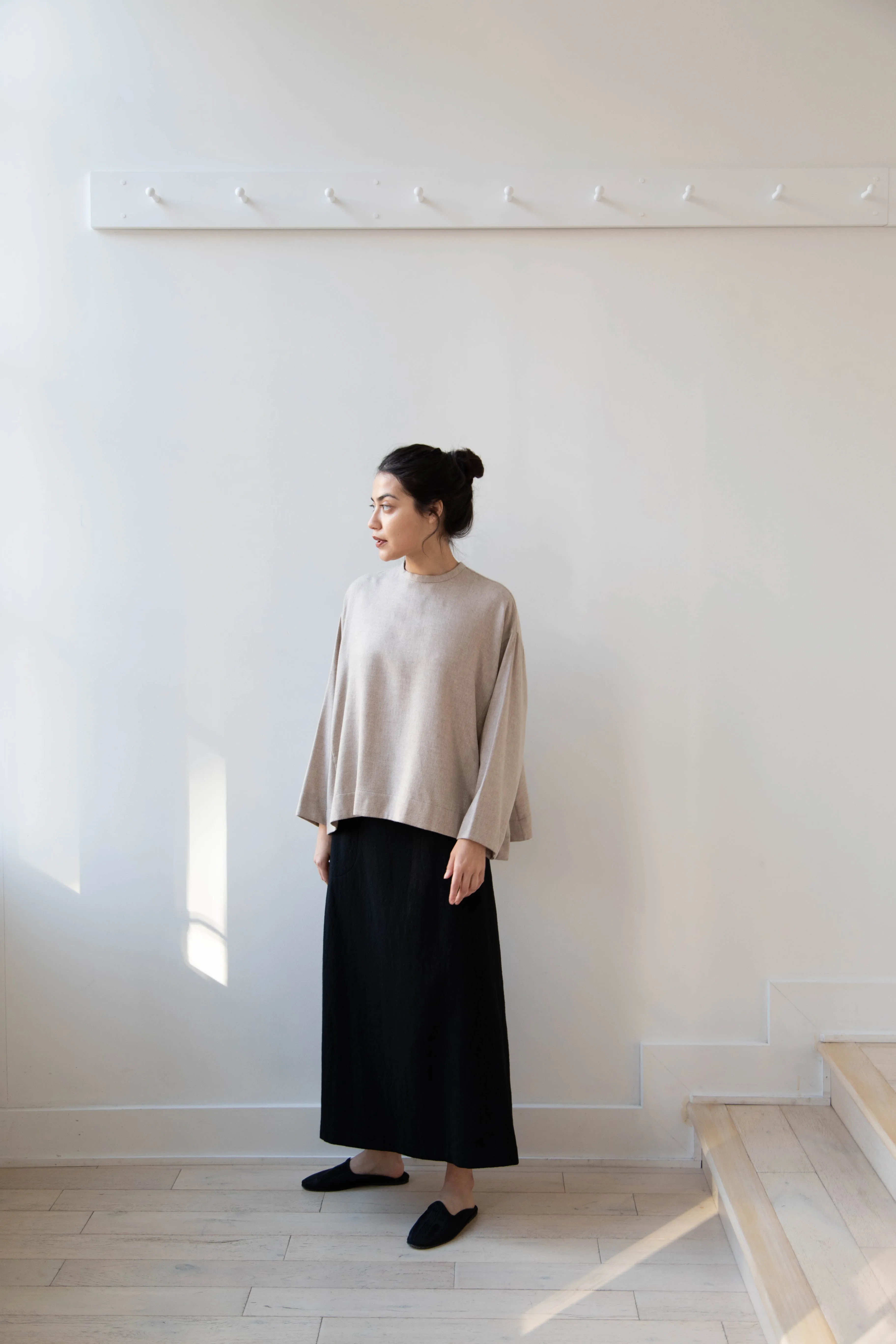 Arts & Science Flared Skirt in Wool