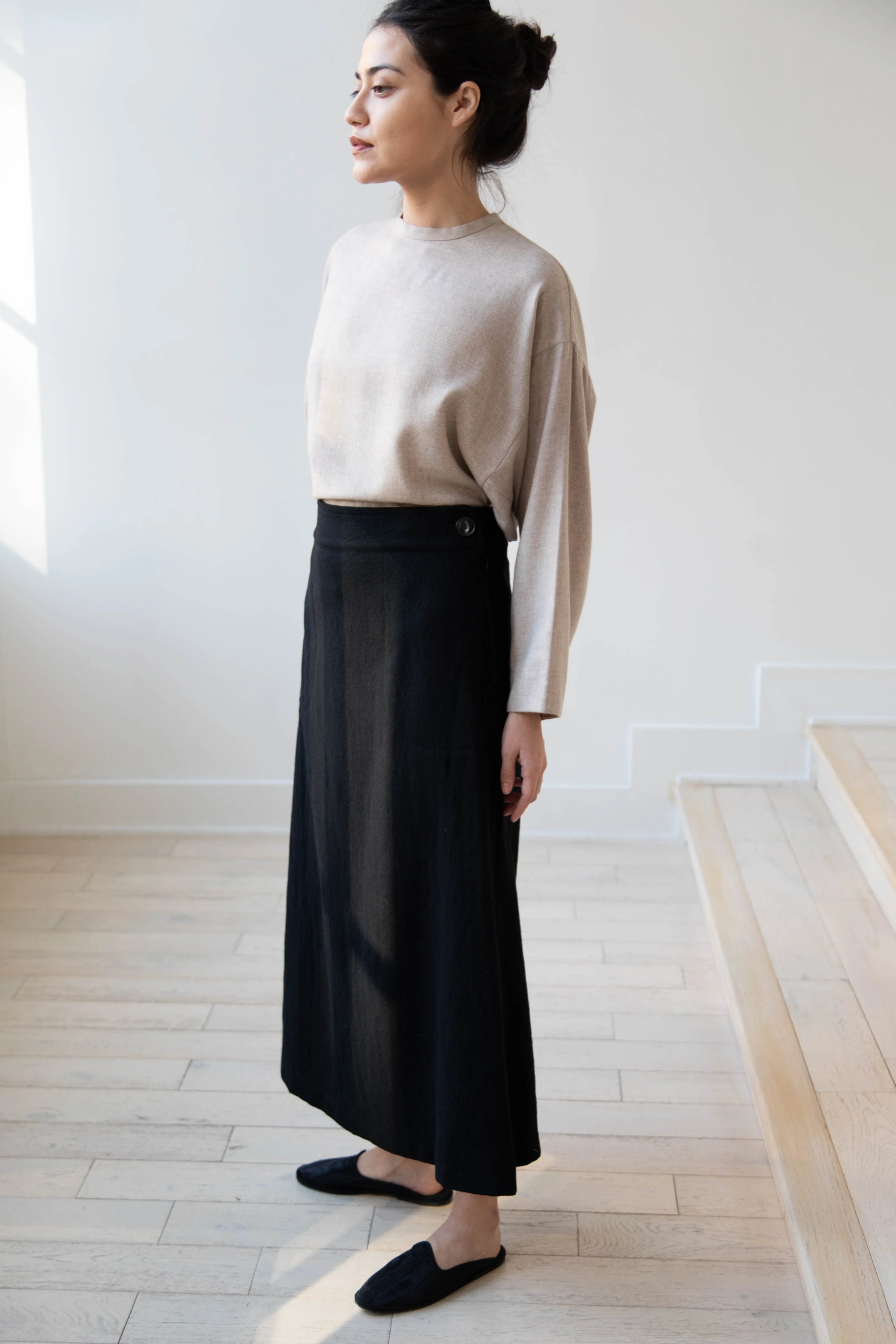 Arts & Science Flared Skirt in Wool