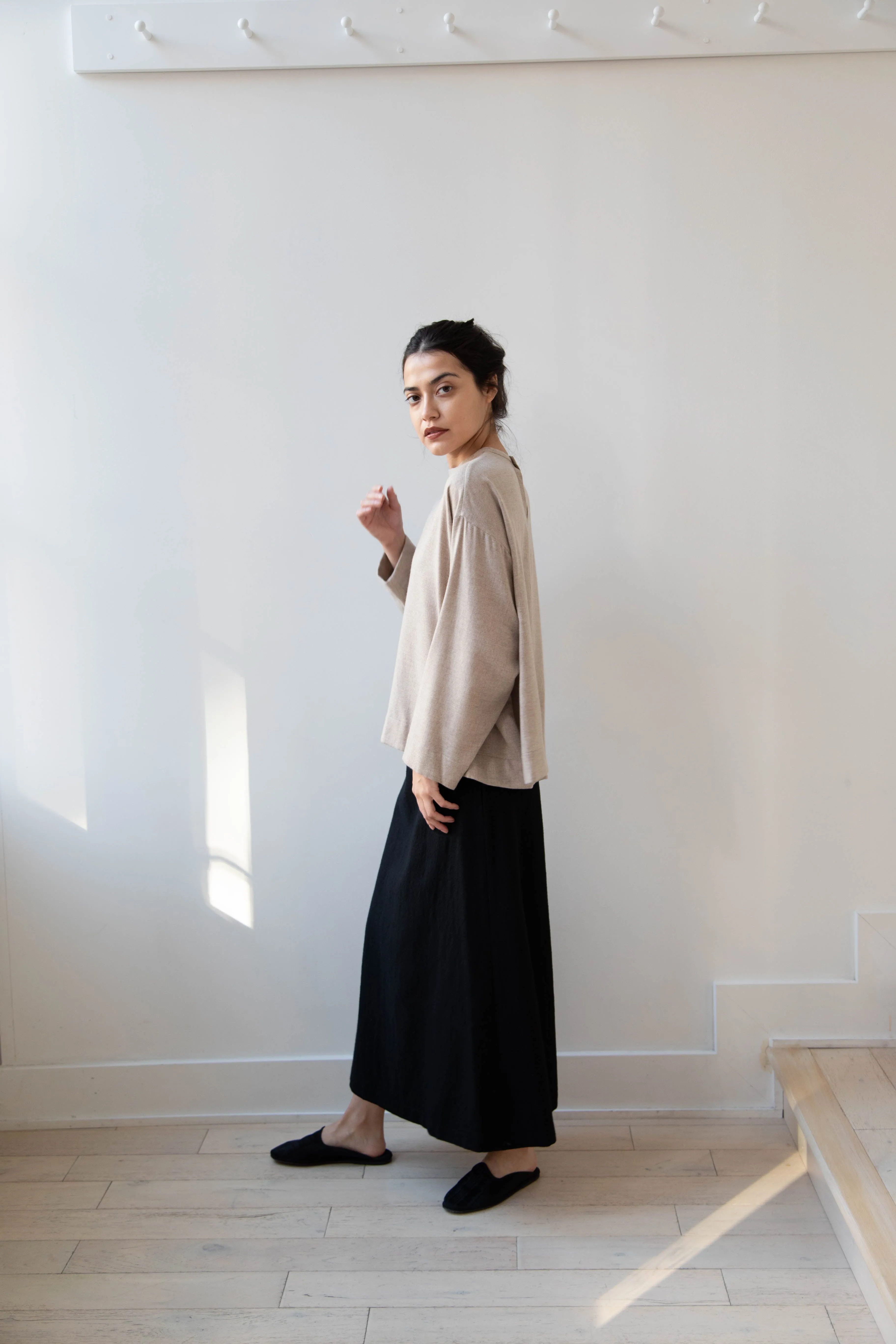 Arts & Science Flared Skirt in Wool