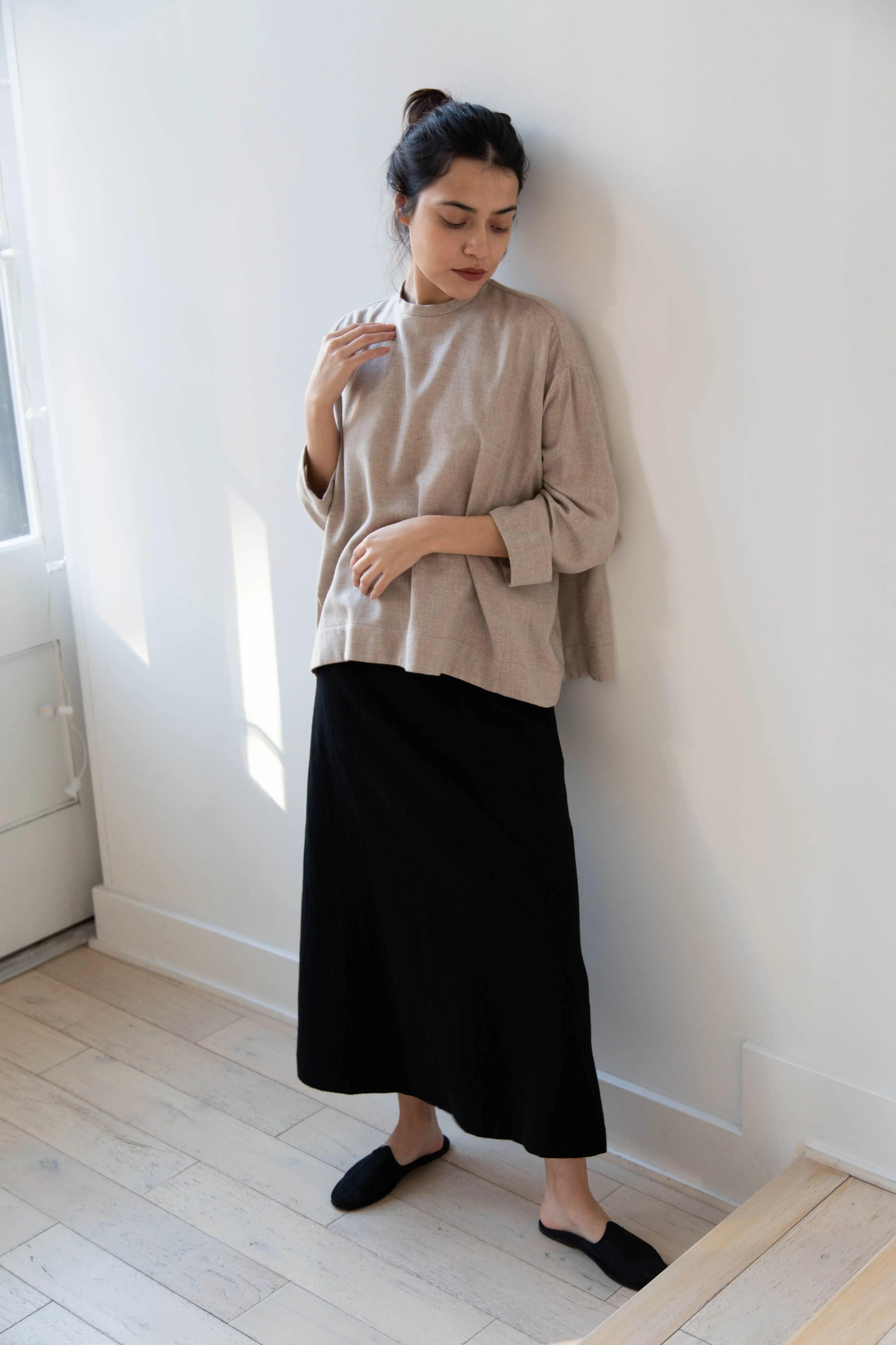 Arts & Science Flared Skirt in Wool
