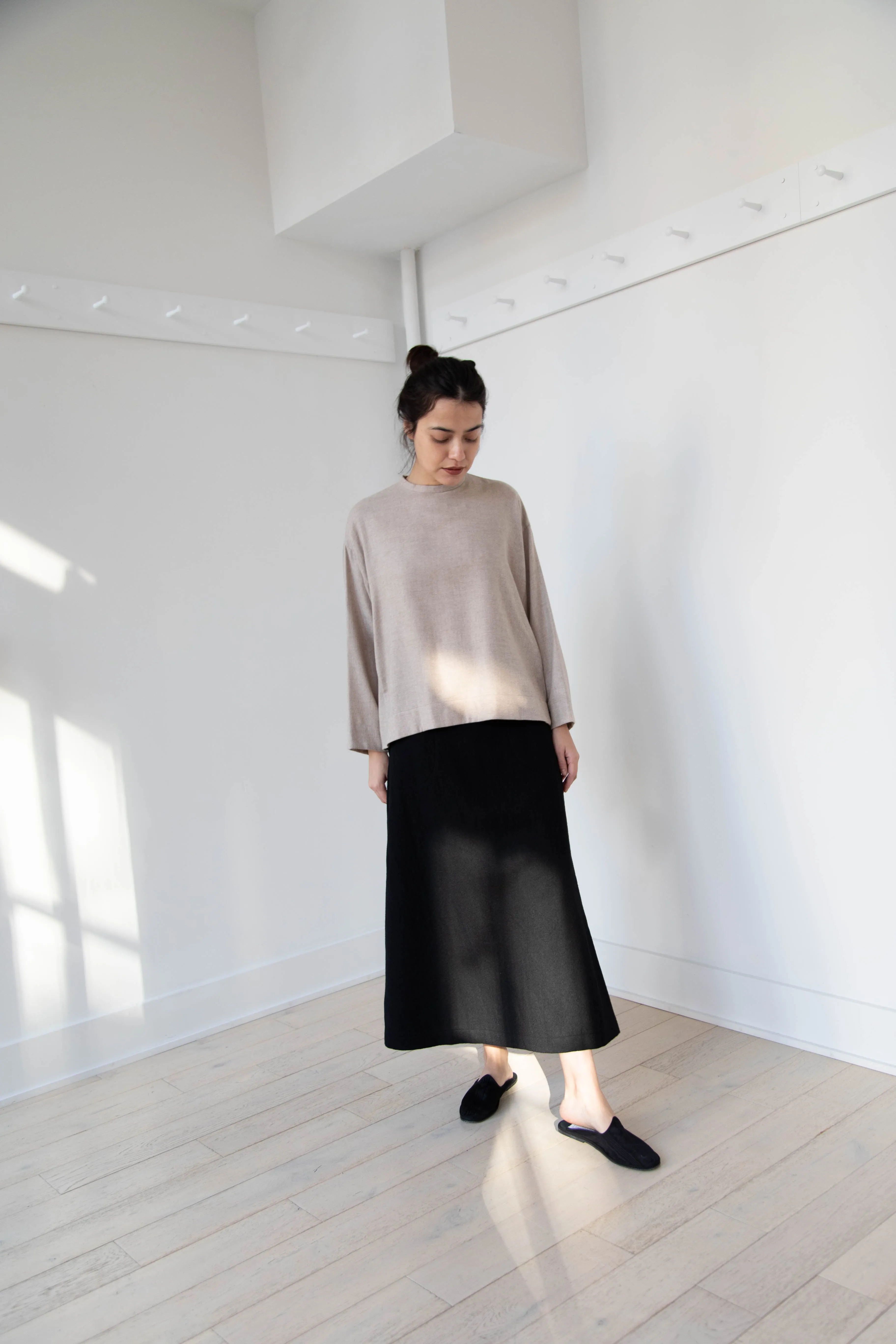 Arts & Science Flared Skirt in Wool