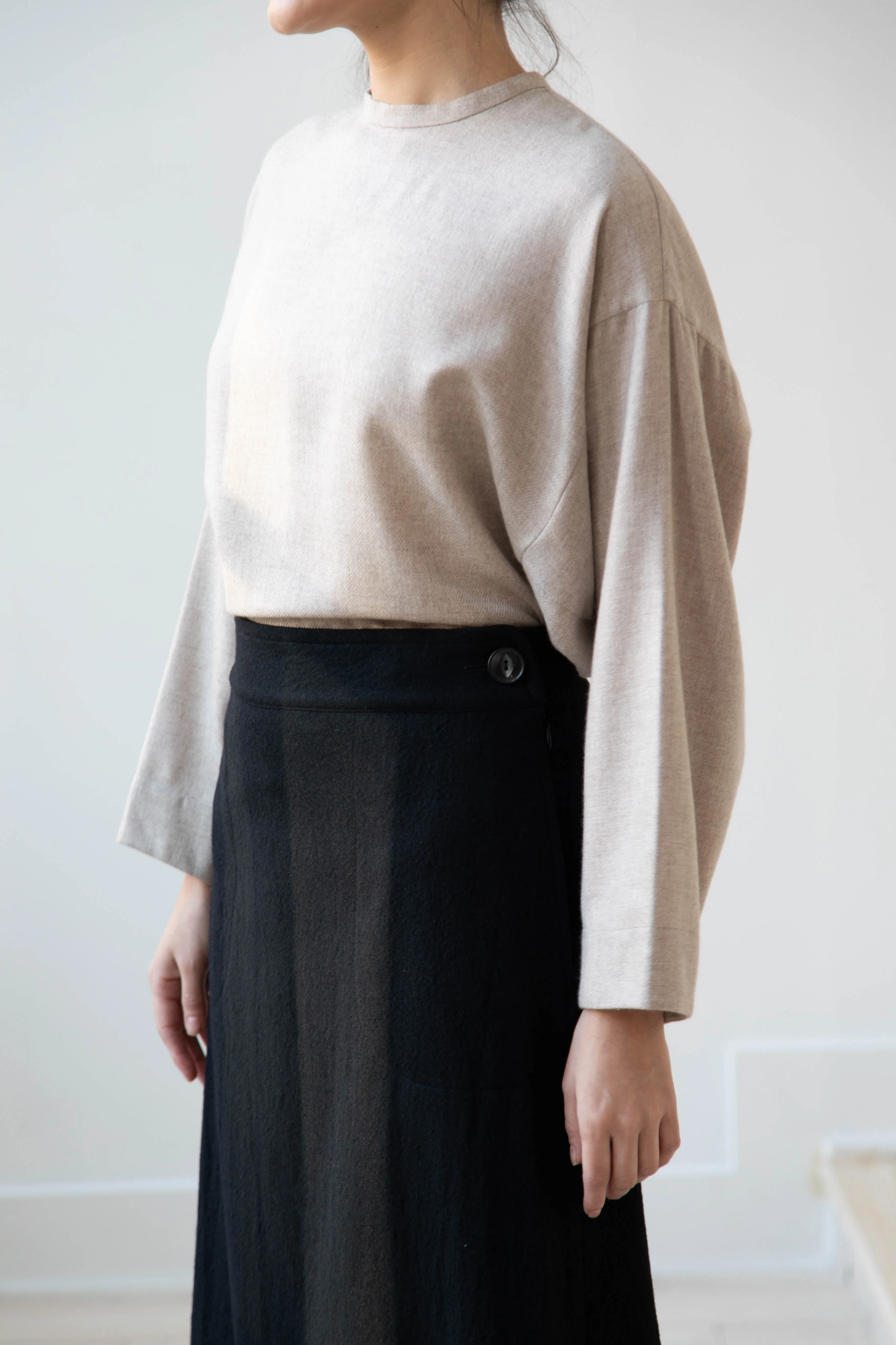 Arts & Science Flared Skirt in Wool