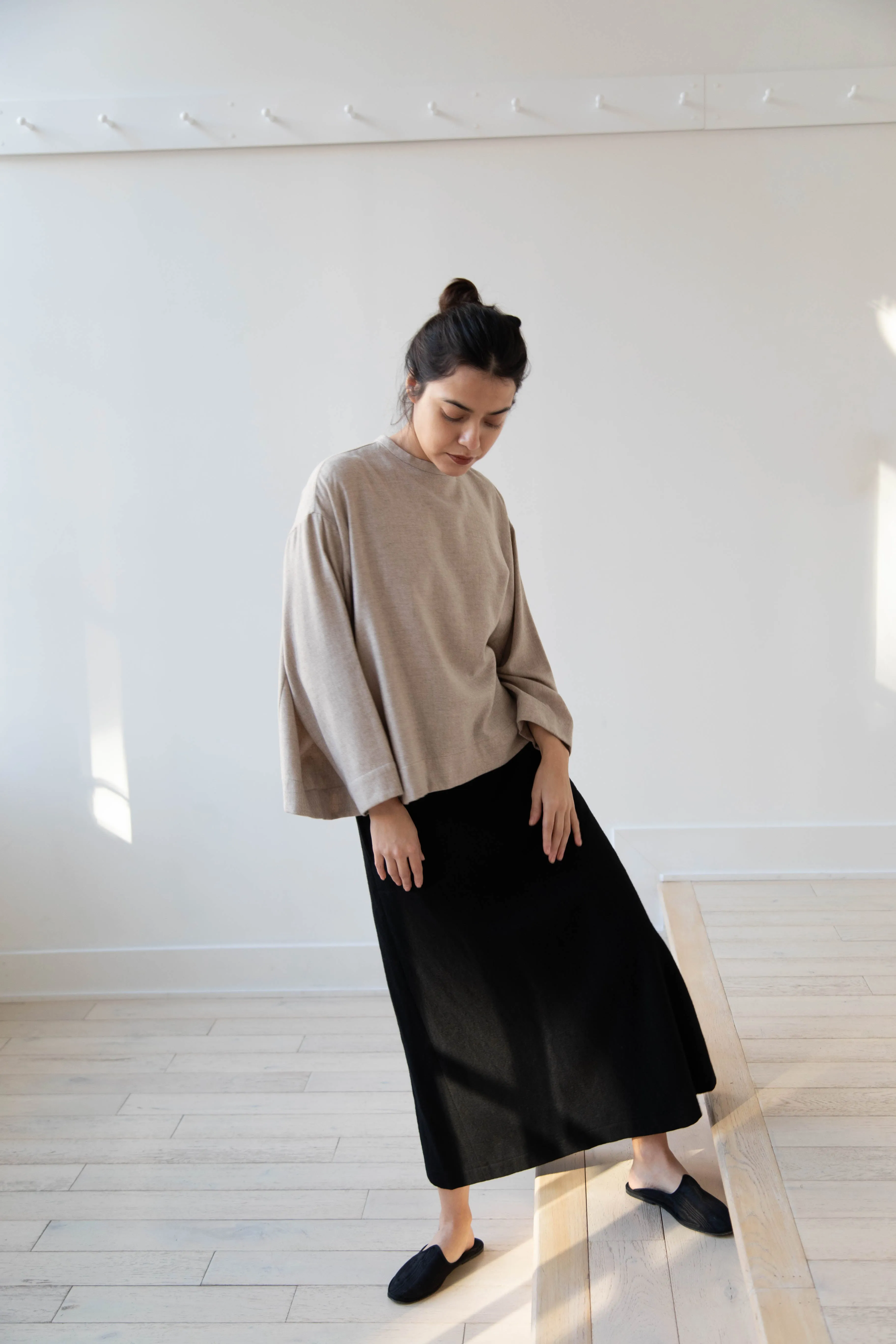 Arts & Science Flared Skirt in Wool