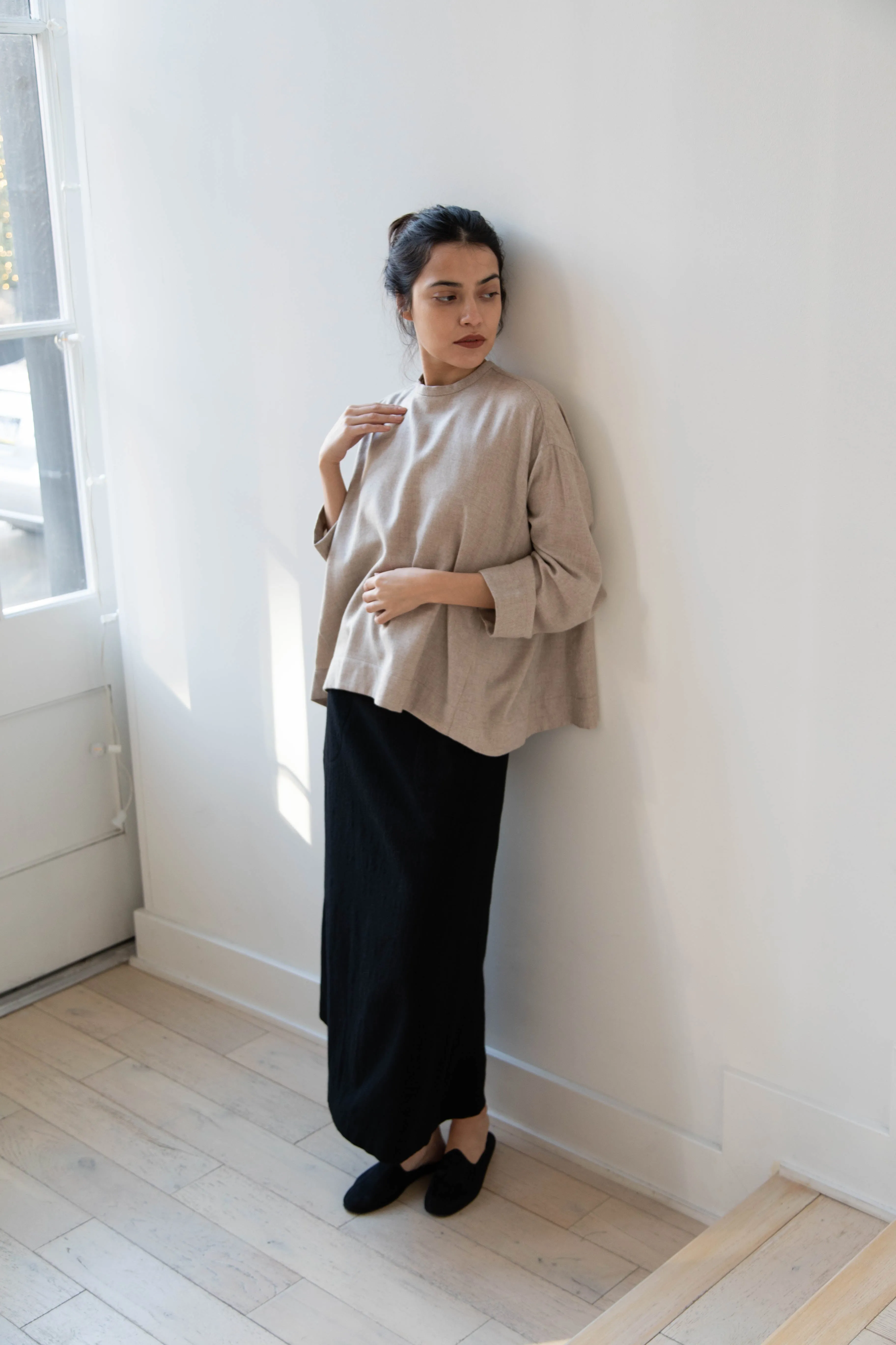 Arts & Science Flared Skirt in Wool