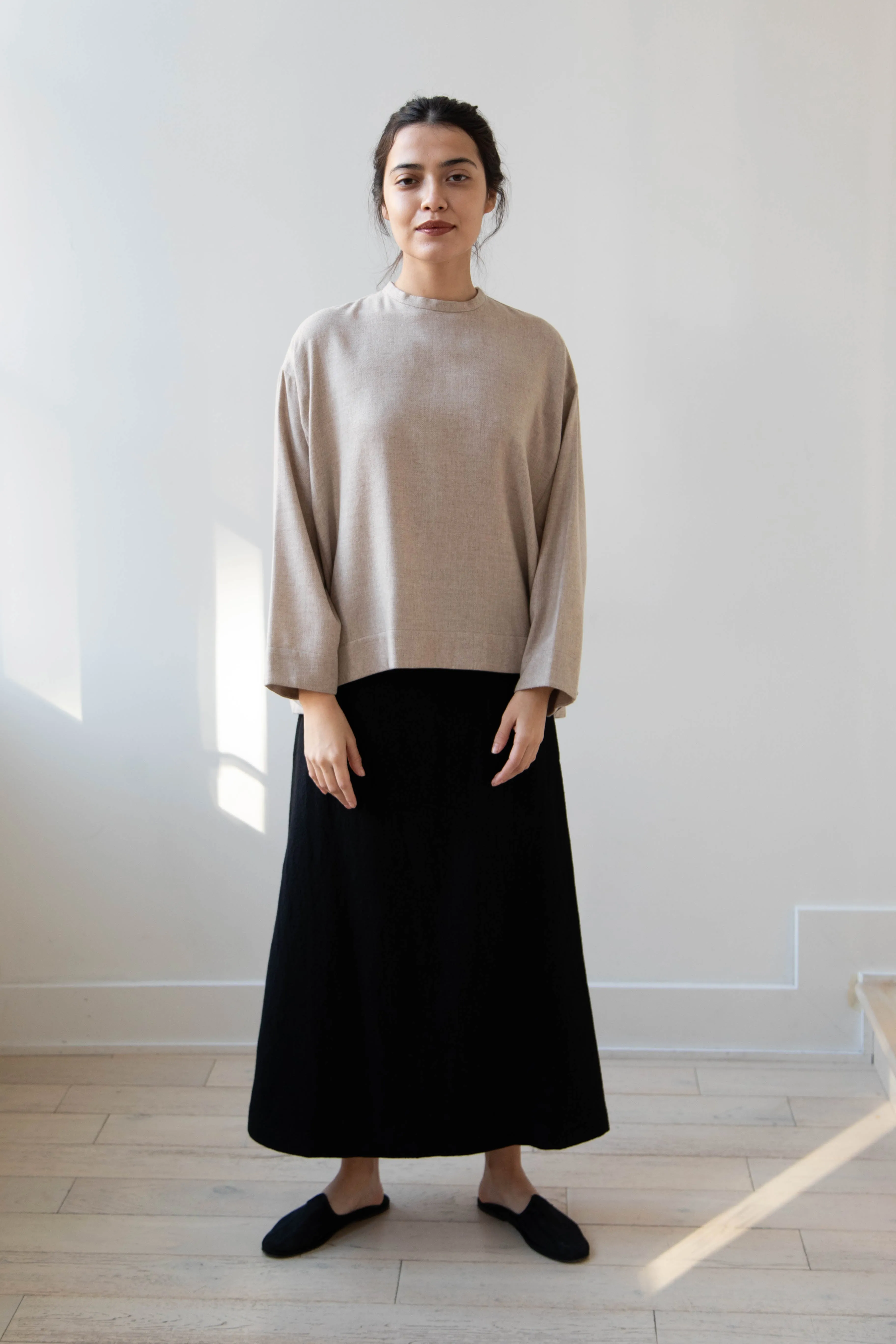 Arts & Science Flared Skirt in Wool