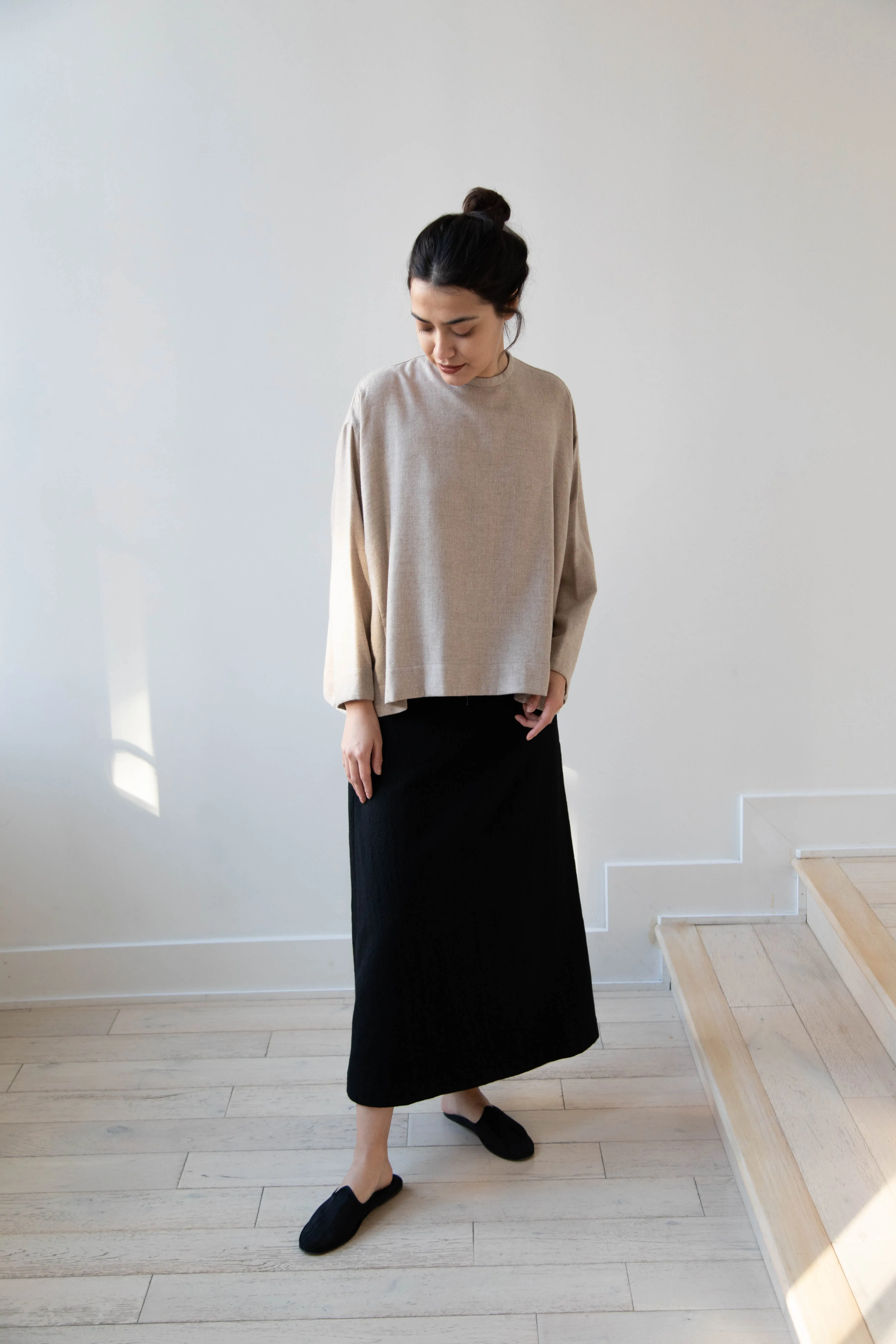 Arts & Science Flared Skirt in Wool