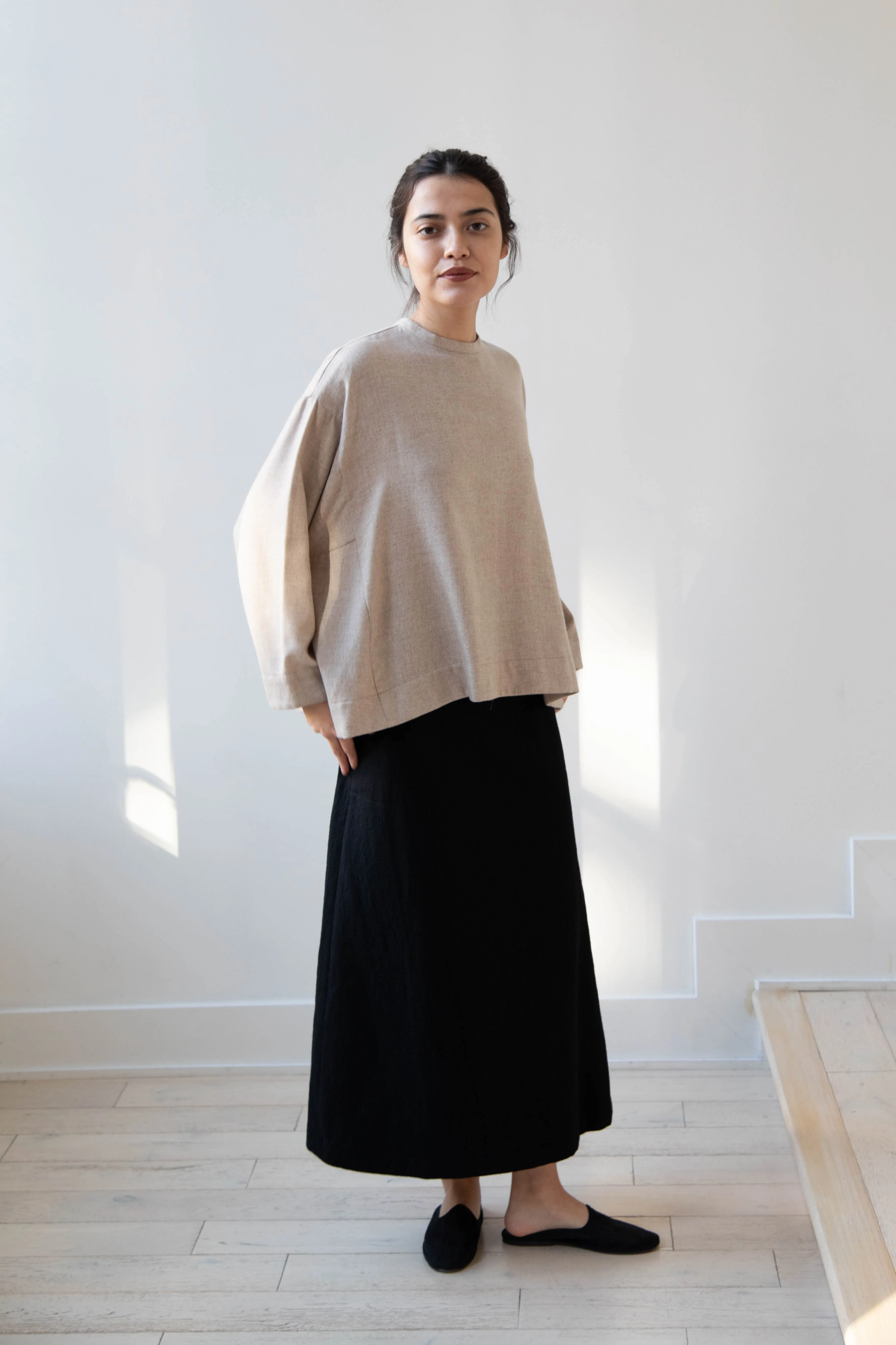 Arts & Science Flared Skirt in Wool