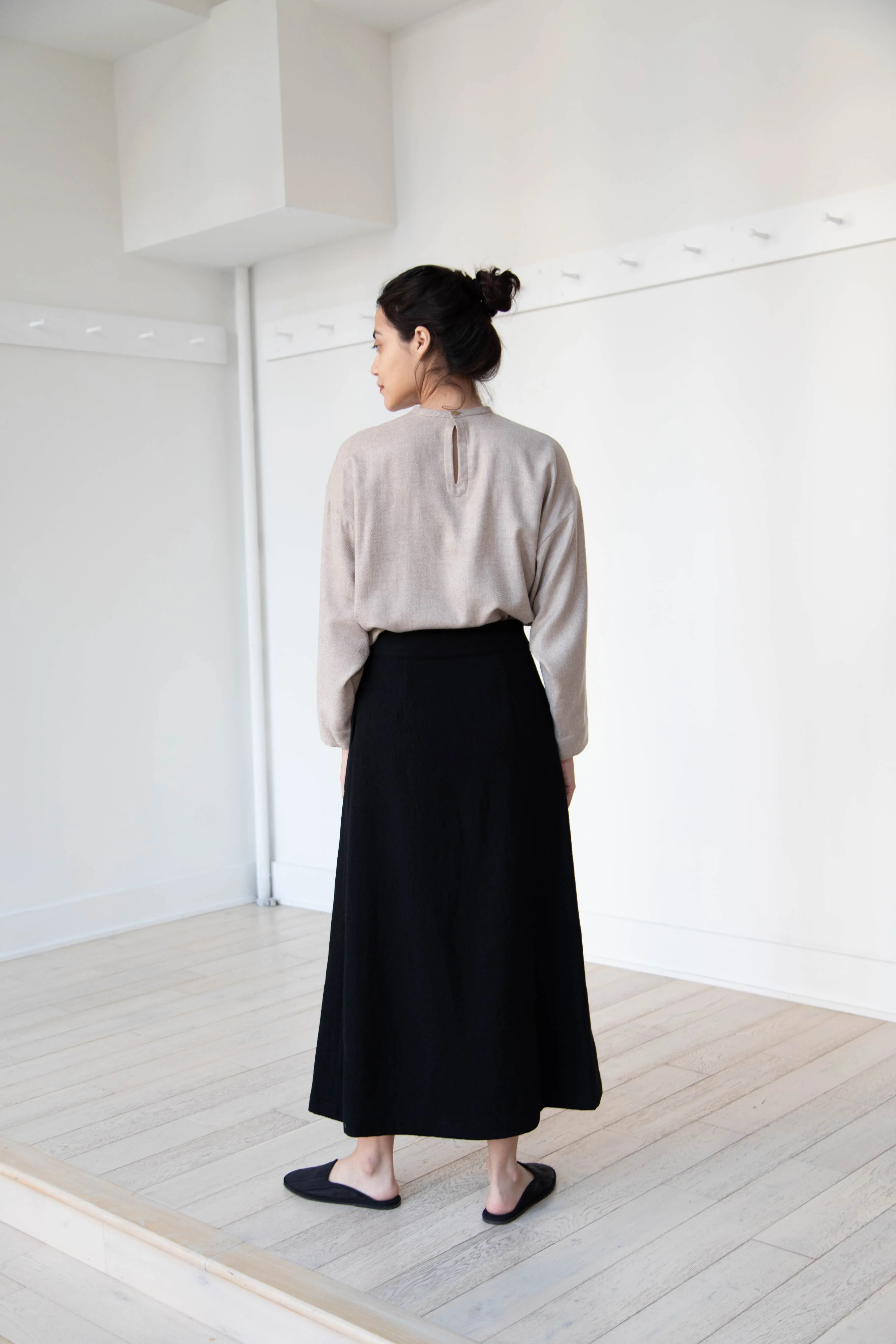 Arts & Science Flared Skirt in Wool