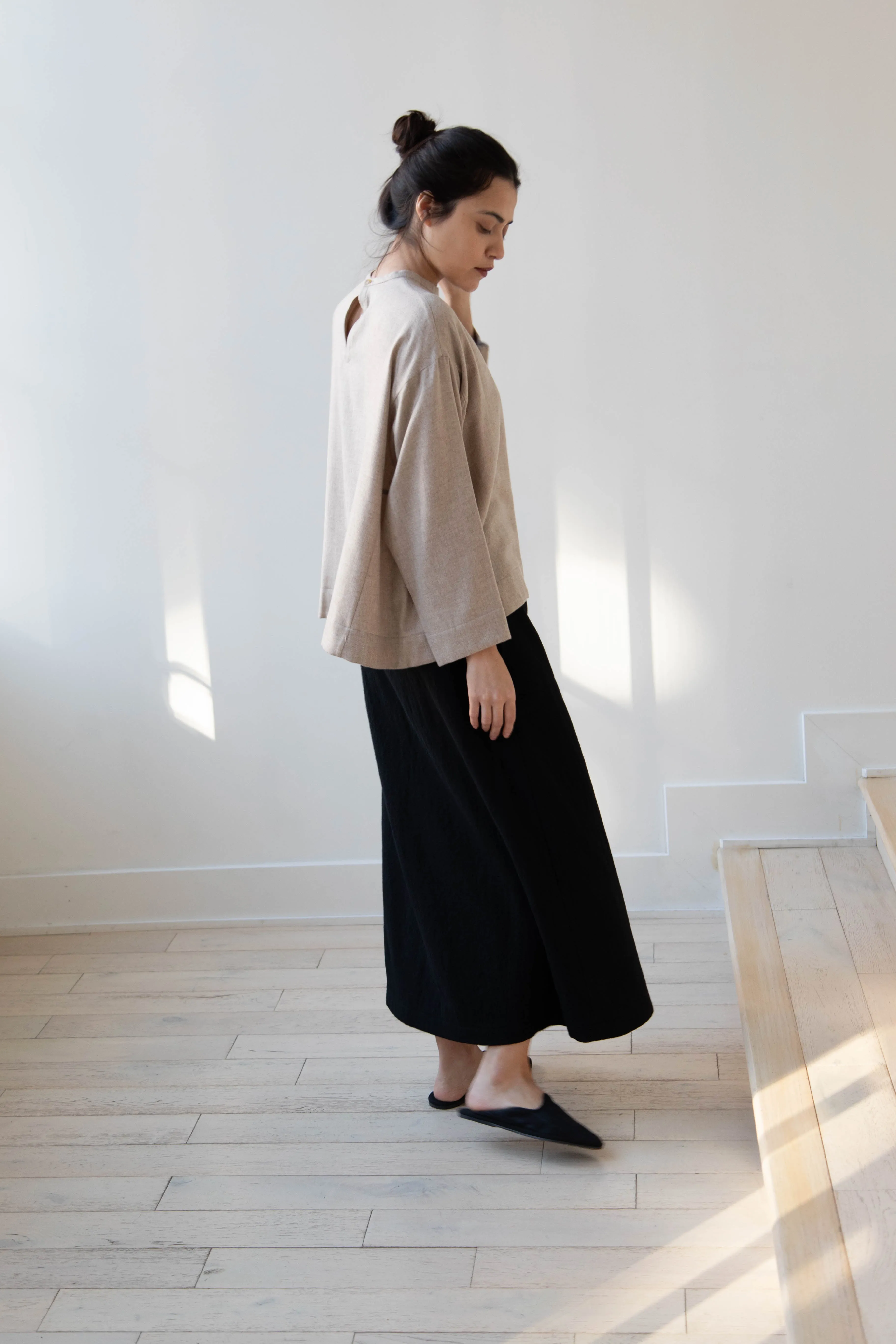 Arts & Science Flared Skirt in Wool