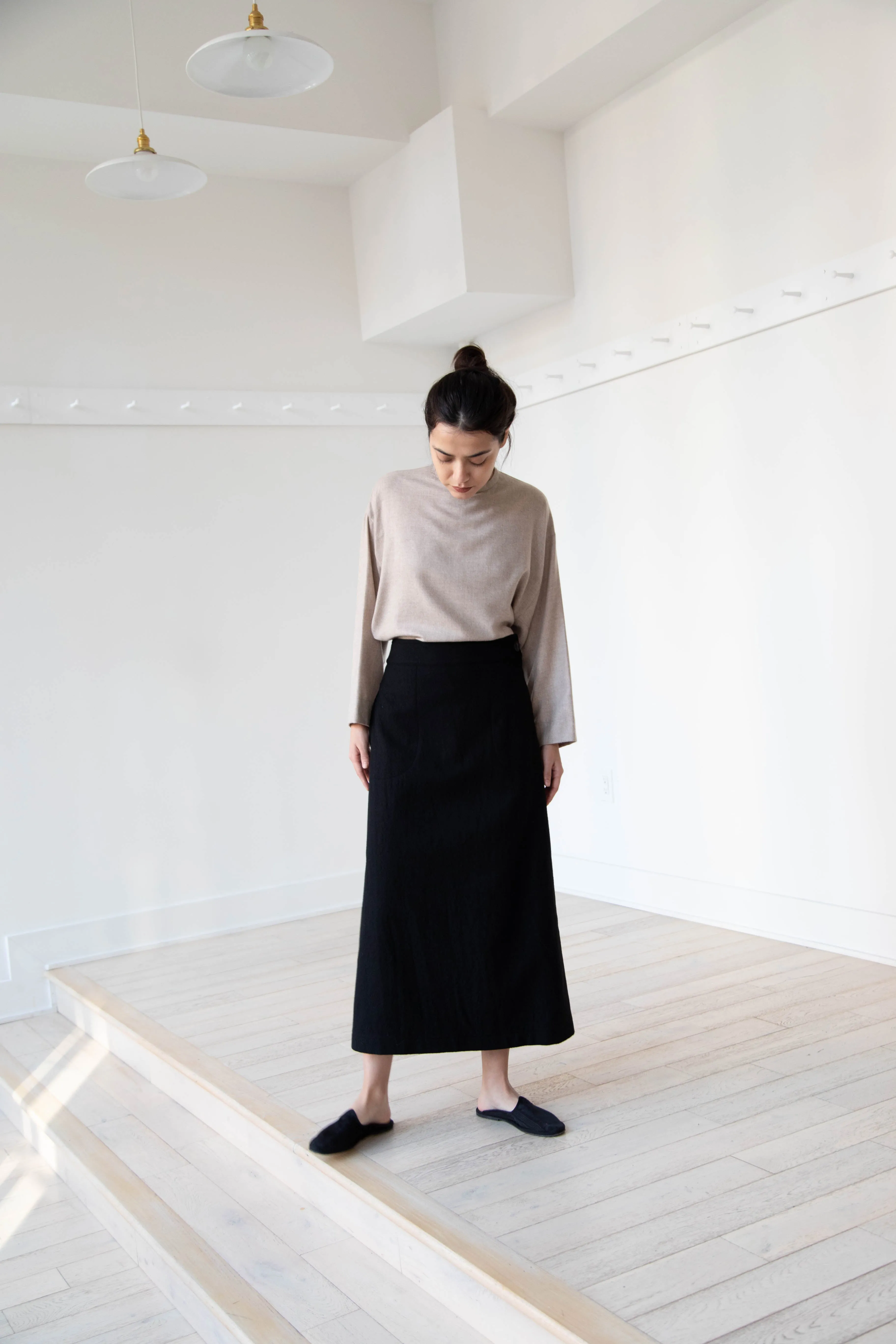 Arts & Science Flared Skirt in Wool