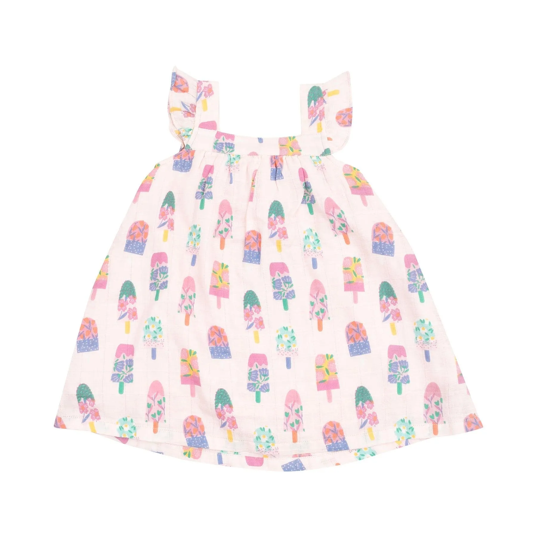 Baby Girl Dresses | Ruffle Top and Bloomer - Floral Popsicles | Angel Dear