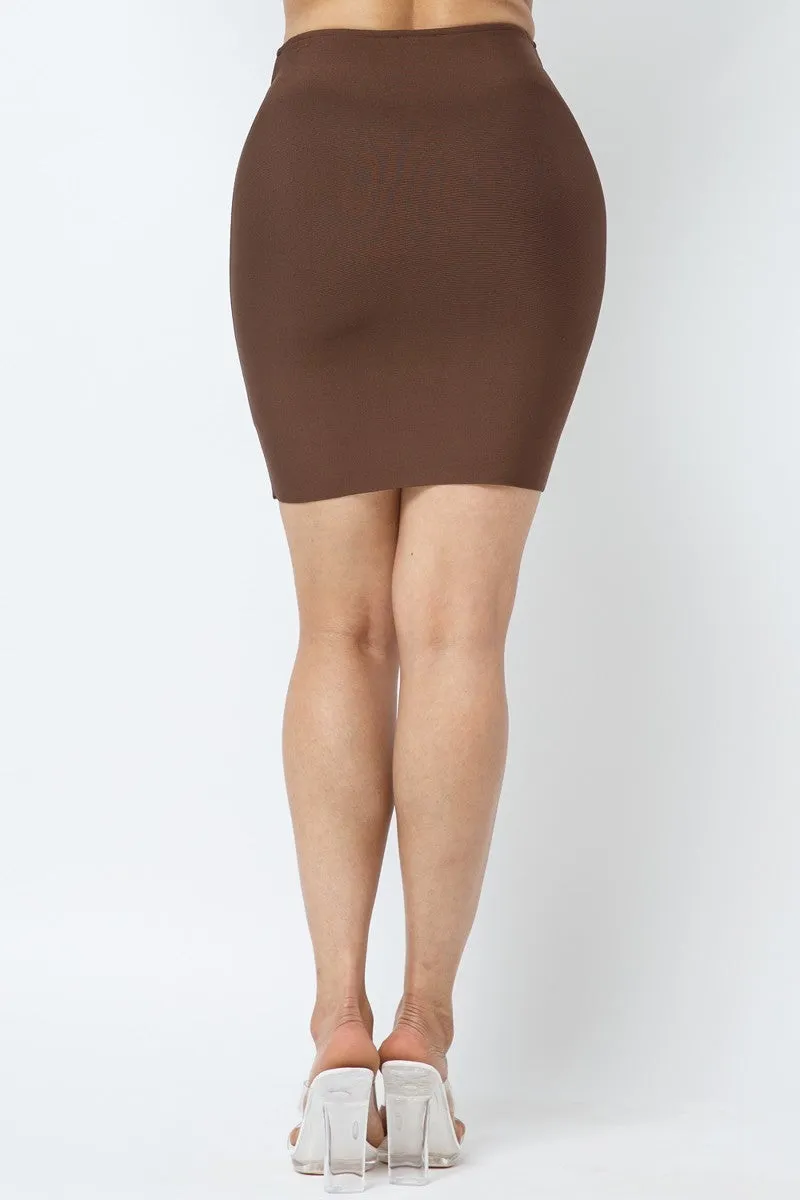 Bandage Mini Skirt