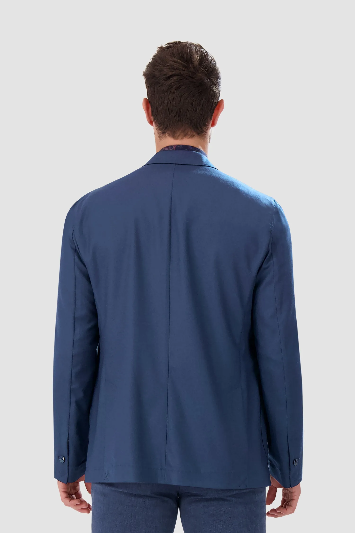 Barba Napoli Blue Easy J Mono Blazer