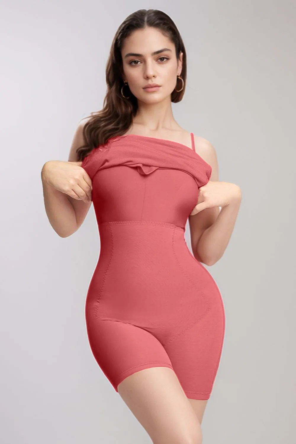 Basic Built-In Shapewear Sleeveless Maxi Dress