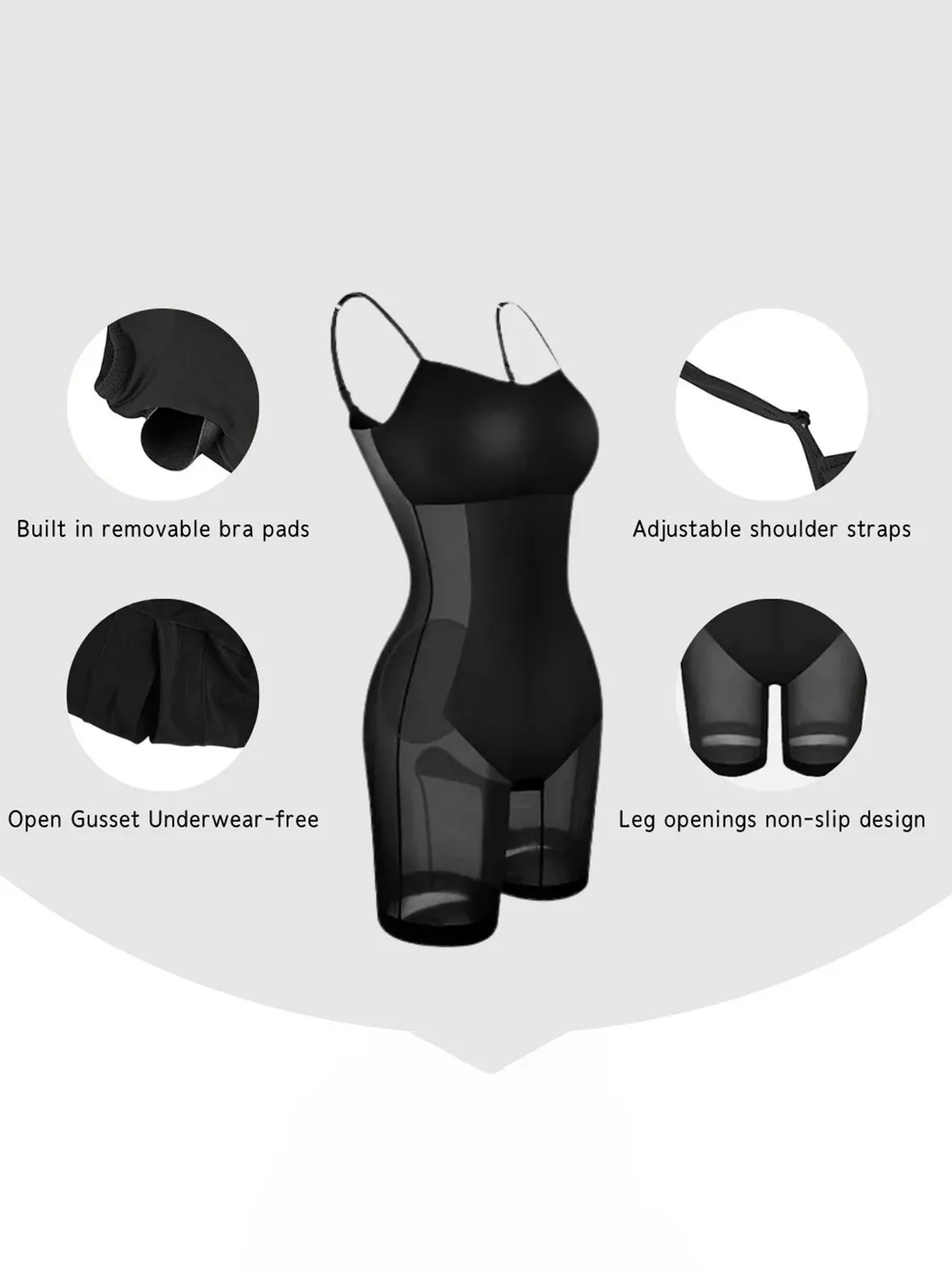 Basic Built-In Shapewear Sleeveless Maxi Dress