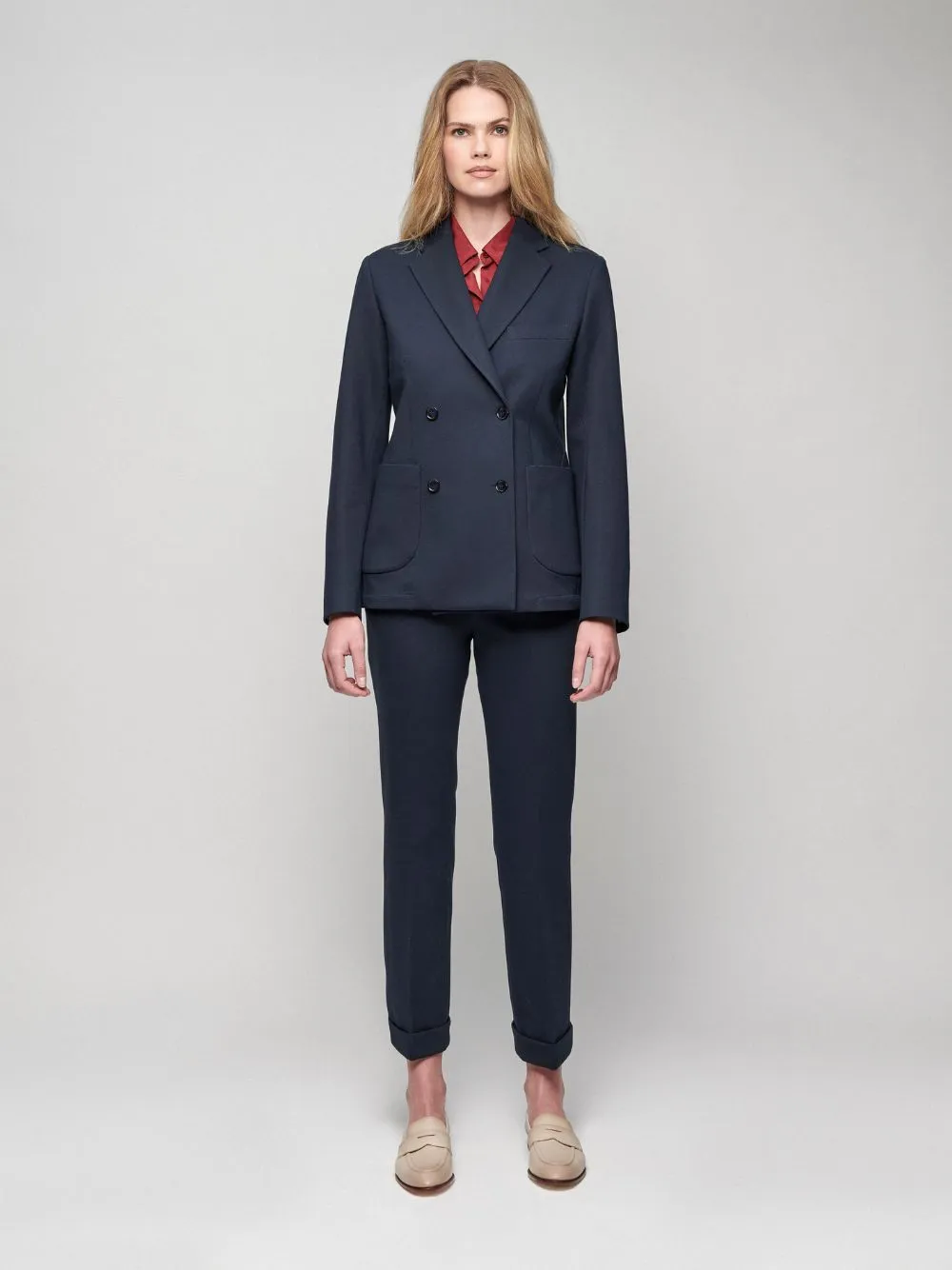 Bast Double-Breasted Ponto Roma Blazer