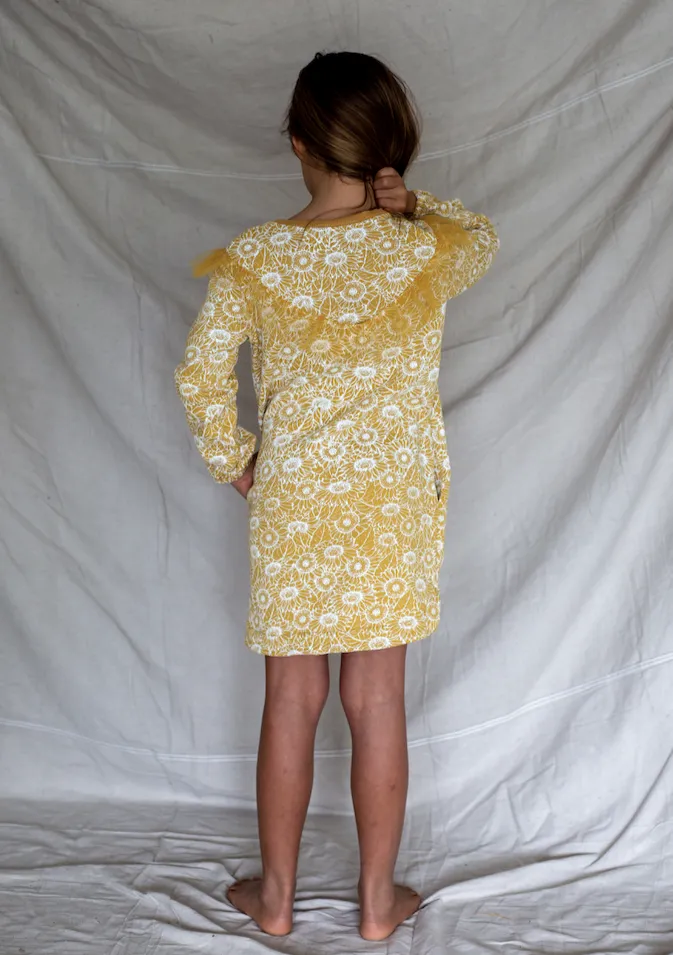 Betsy Dress - Pumpkin Soup - Sunflower