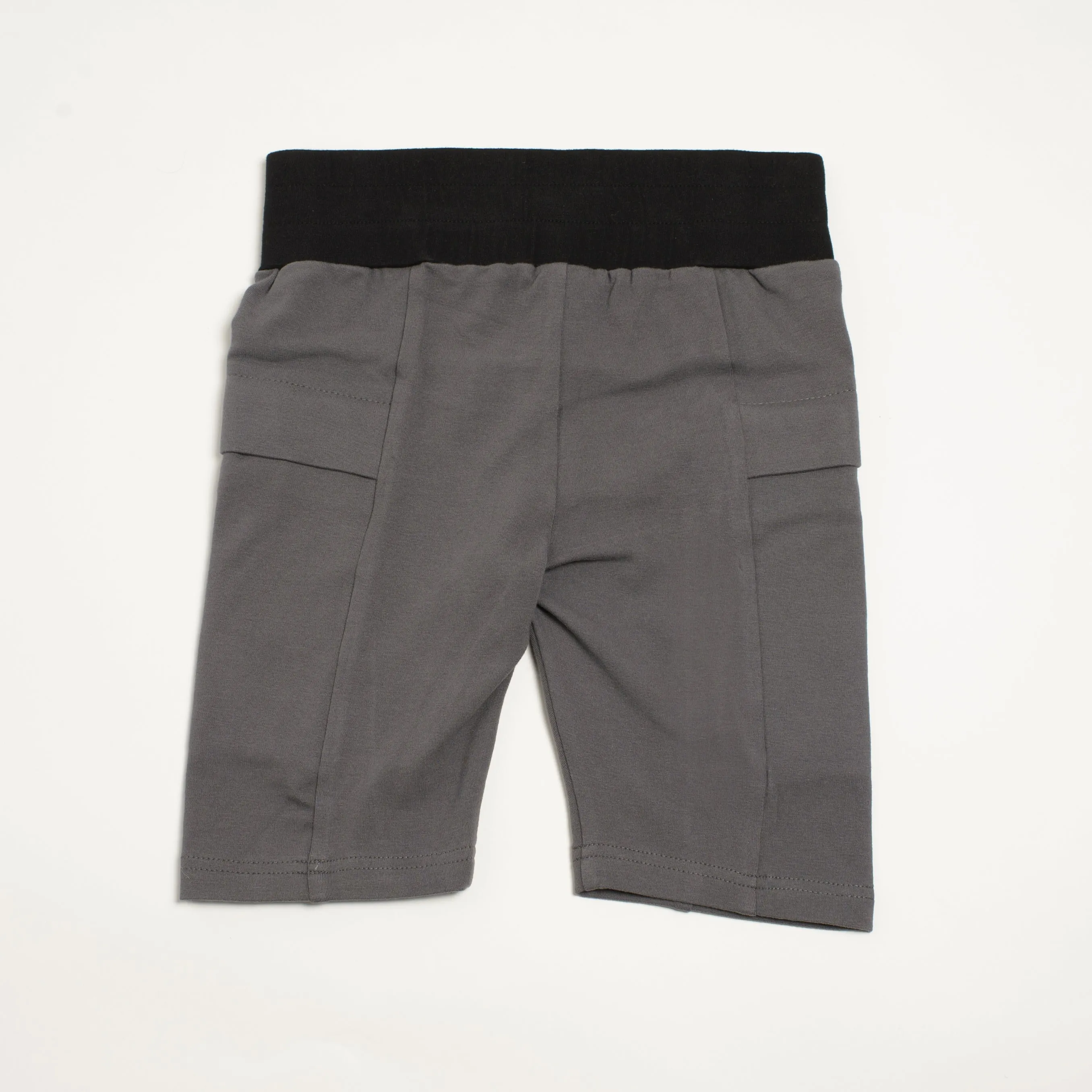 Biker shorts Grey / Dance Shorts / T1D / Kids Shorts for Sports / Underdress / Yoga with pockets, size 5-14Y children