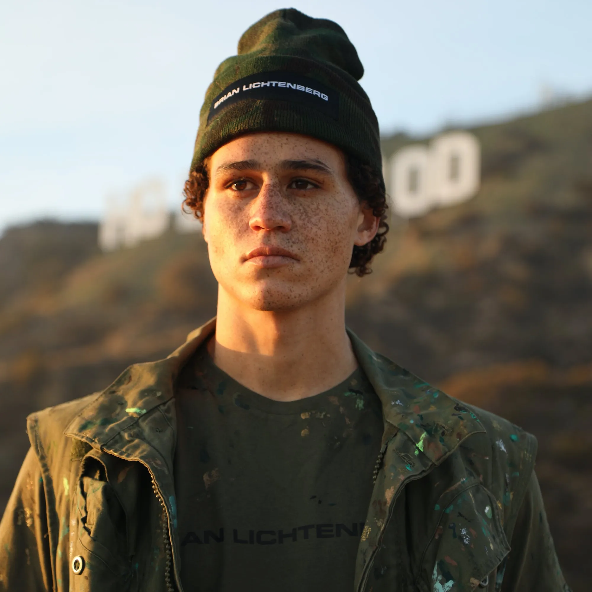 BL LABEL CAMO BEANIE