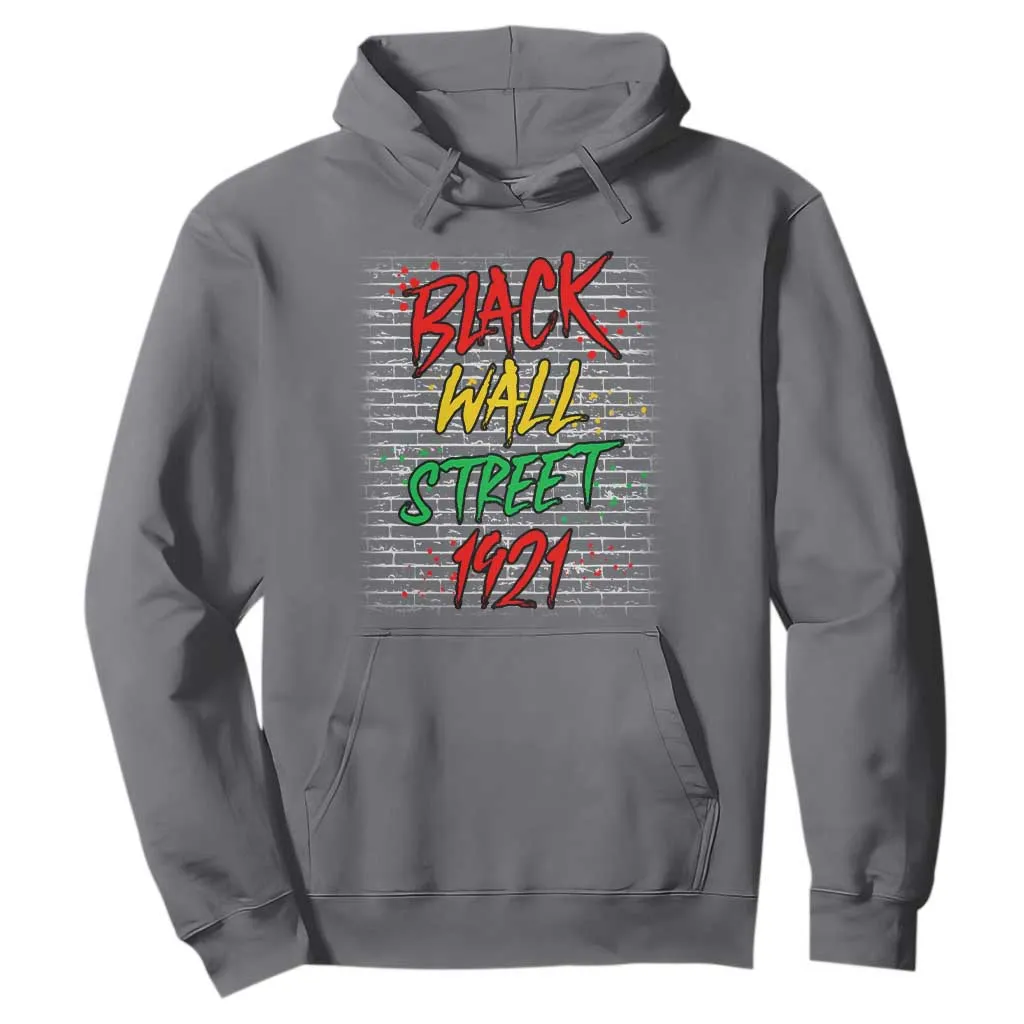 Black Wall Street 1921 Hoodie Tulsa Oklahoma Black History TS11