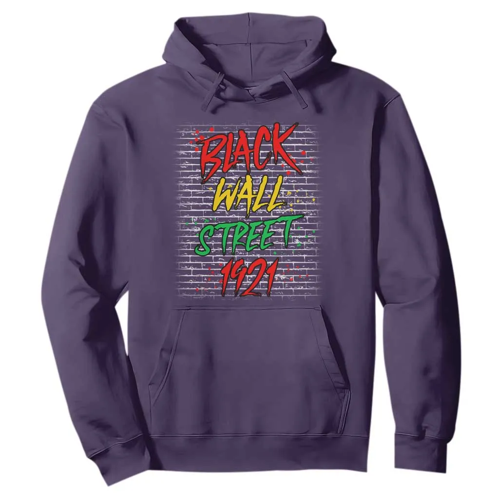 Black Wall Street 1921 Hoodie Tulsa Oklahoma Black History TS11