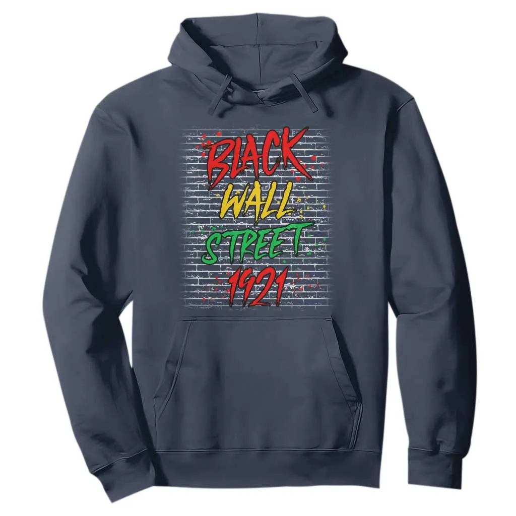 Black Wall Street 1921 Hoodie Tulsa Oklahoma Black History TS11