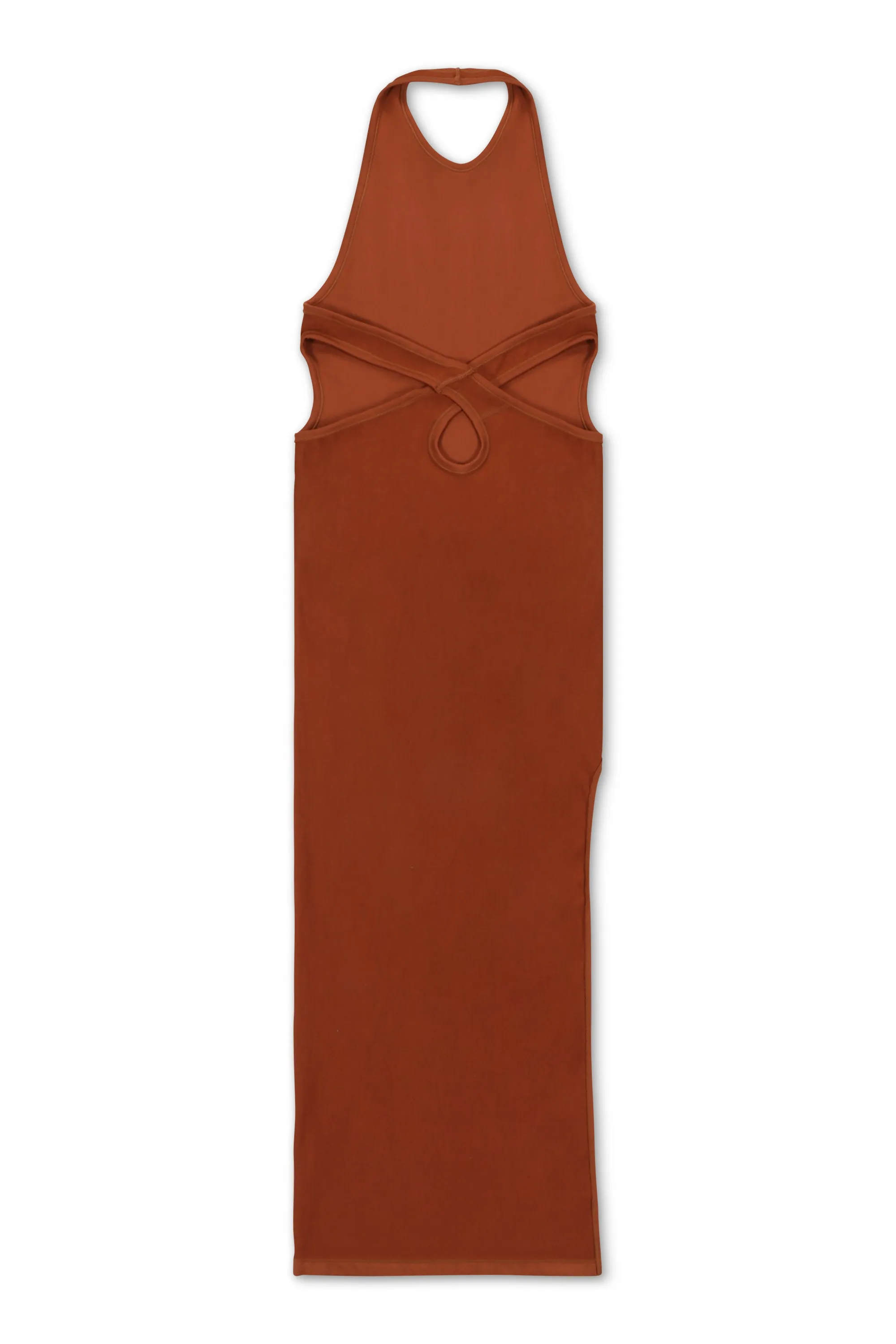 Blim Dress in Coconut Shell Stretch