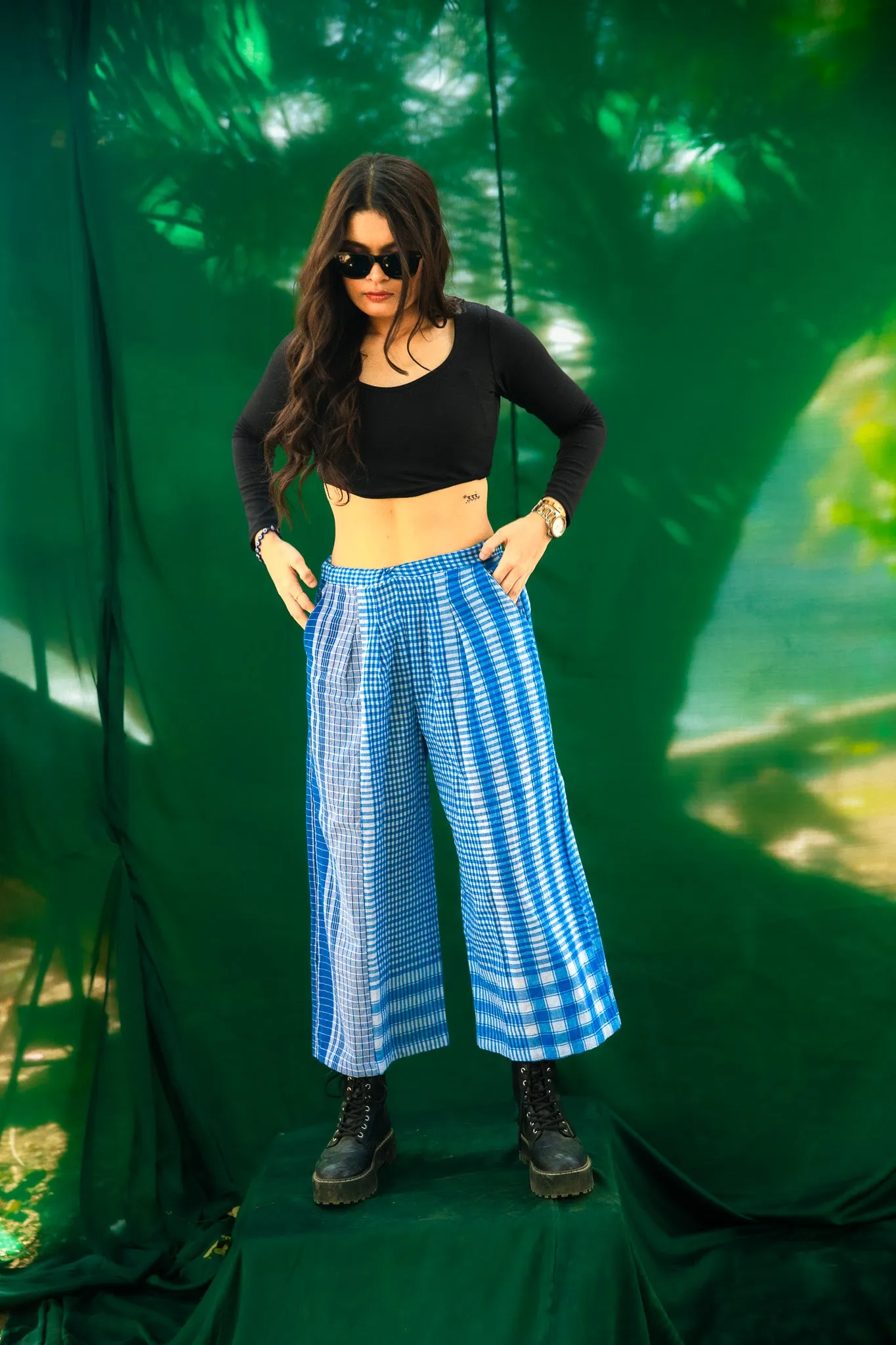 Blue Dandy Palazzo