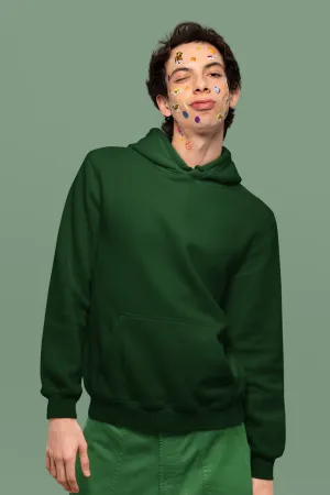 Bottle Green Hoodie || Essentials