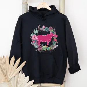 Brahman Cactus Wreath Hoodie (S-3XL) Unisex - Multiple Colors!