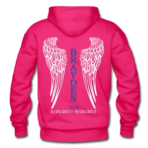 Brayden -Blue Gildan Heavy Blend Adult Hoodie